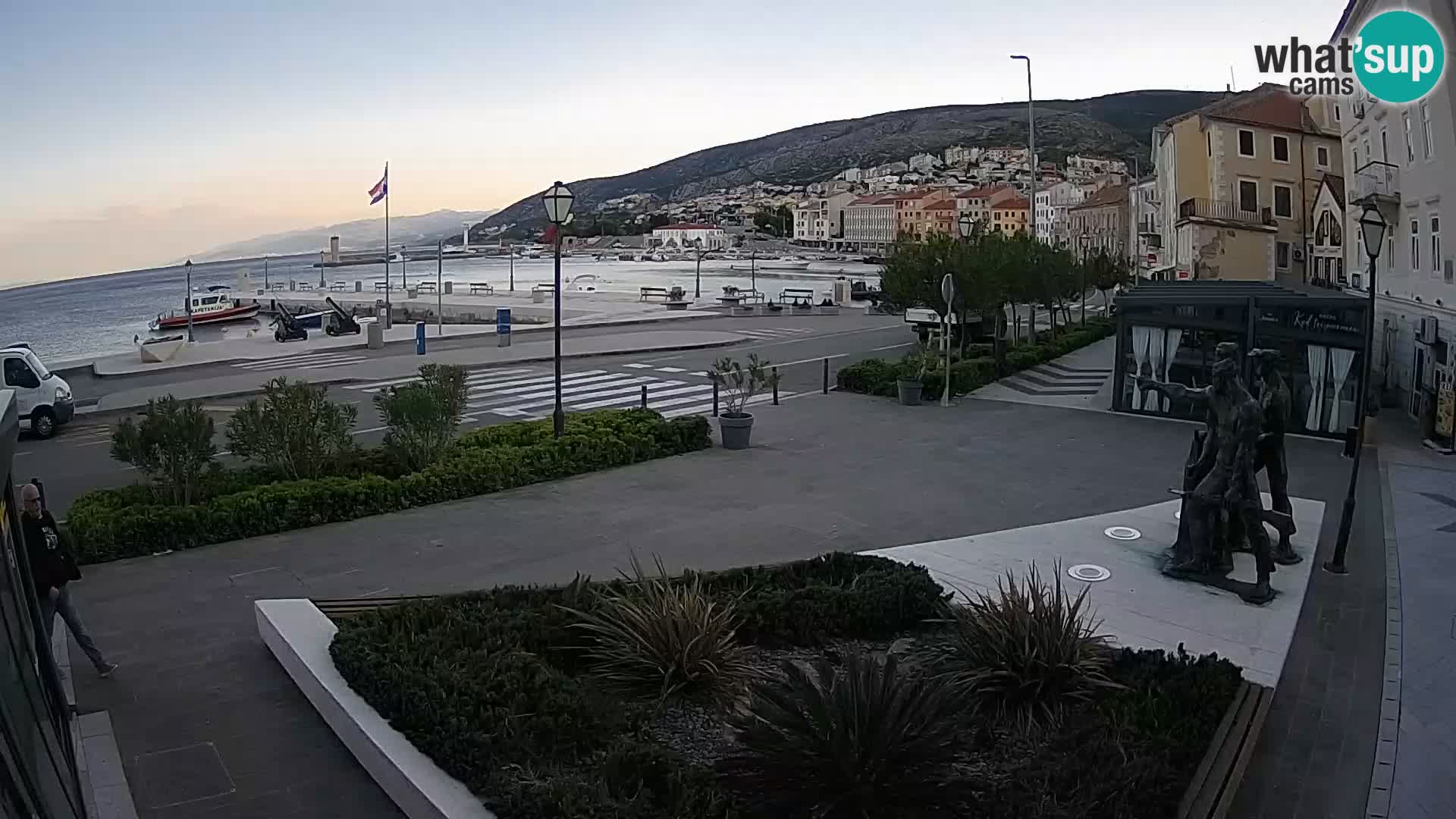Spletna kamera v živo Senj riva – Hrvaška