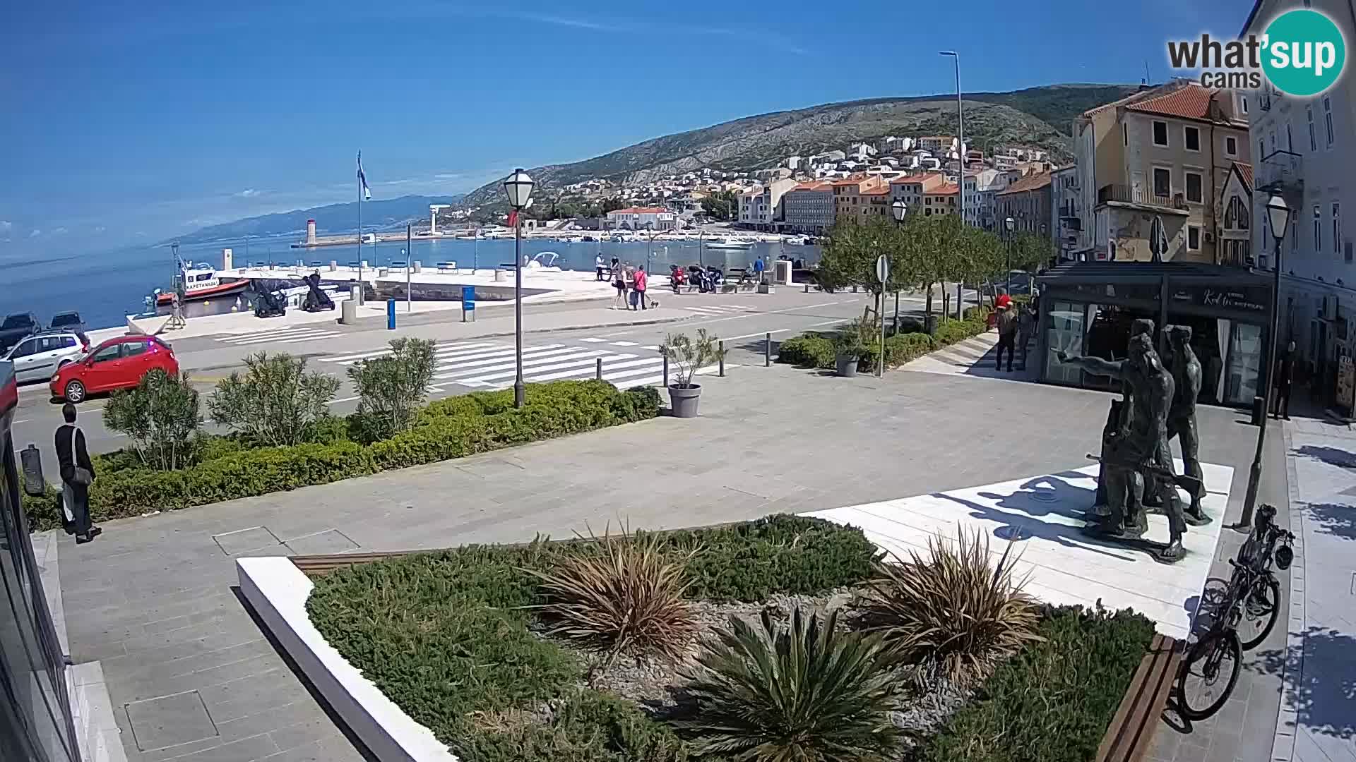 Webcam en direct Senj Riva – front de mer