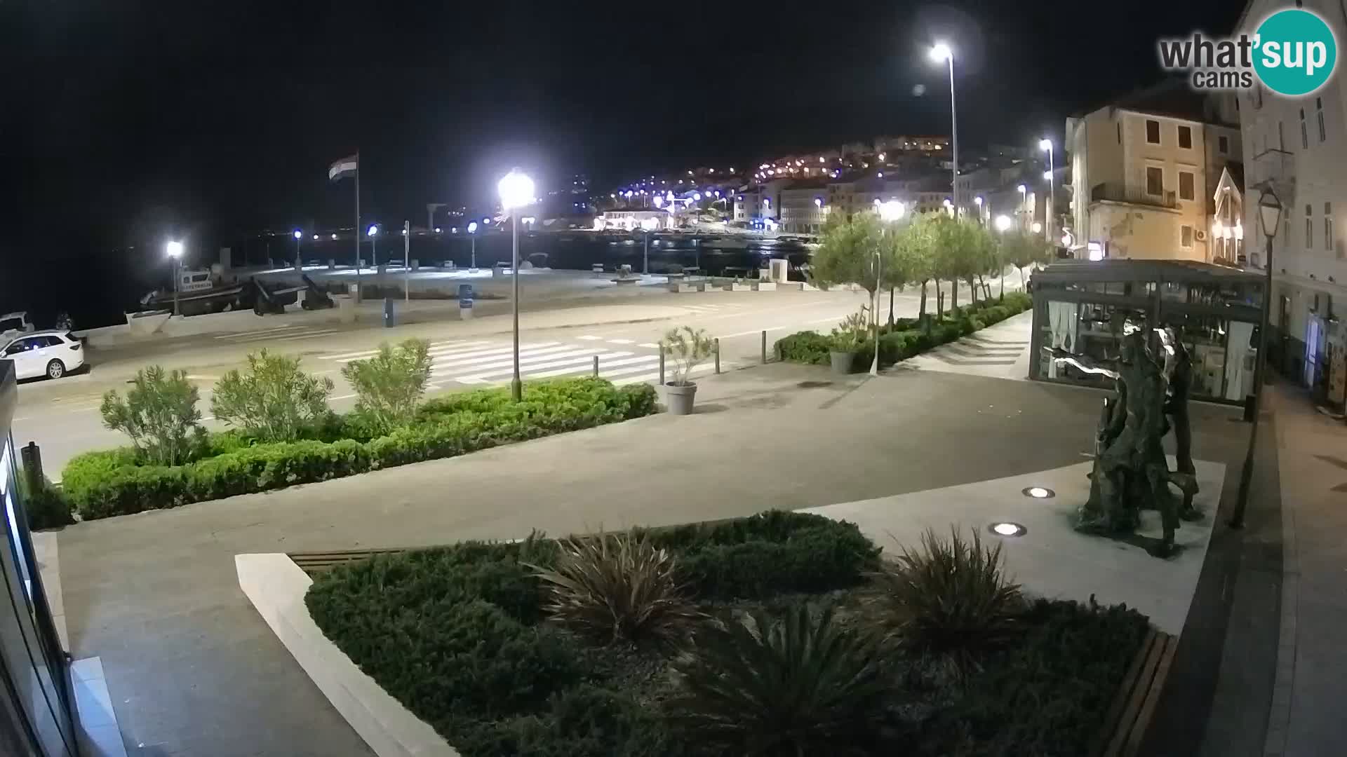 Webcam en vivo Senj riva – paseo marítimo