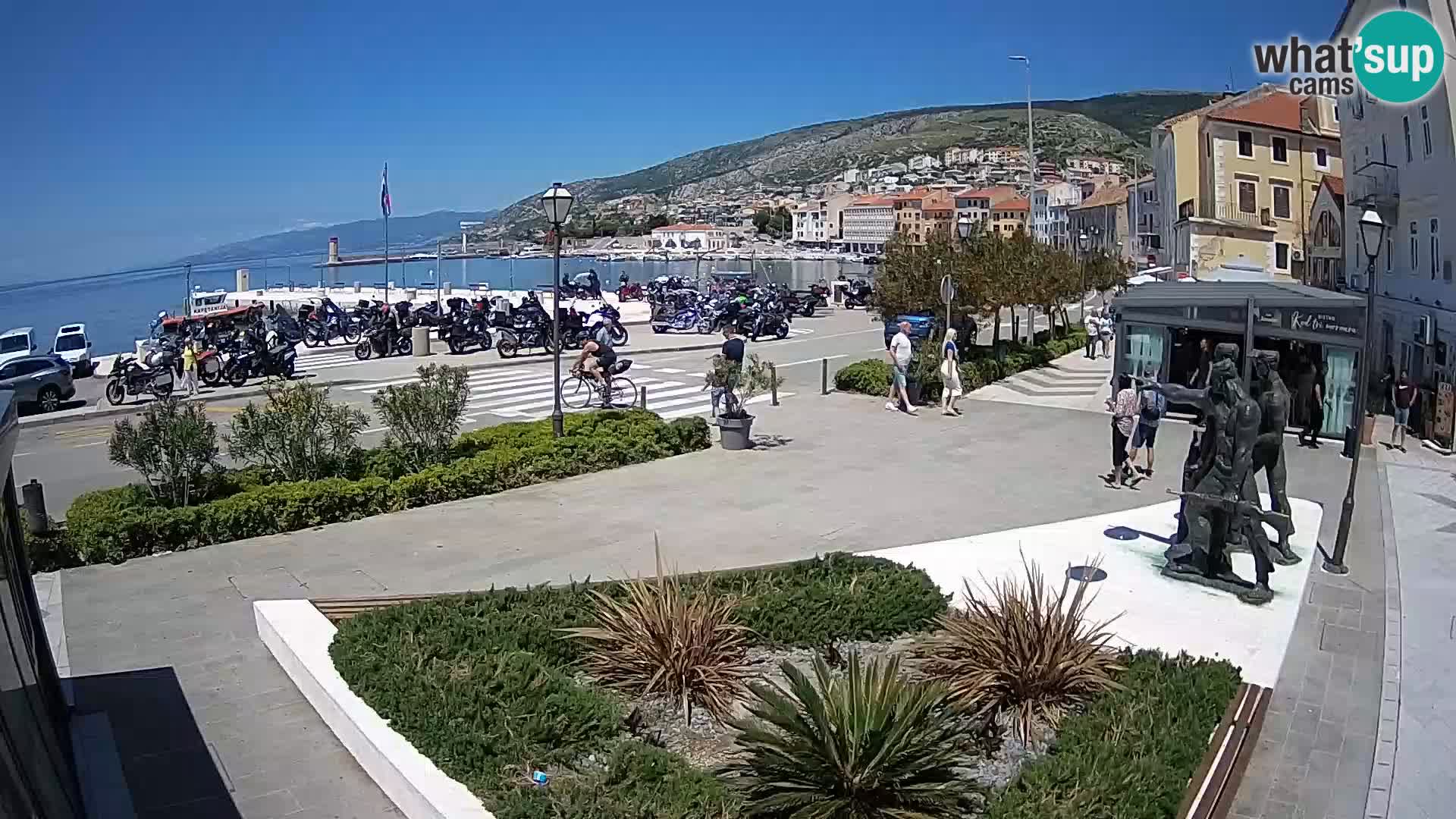 Spletna kamera v živo Senj riva – Hrvaška