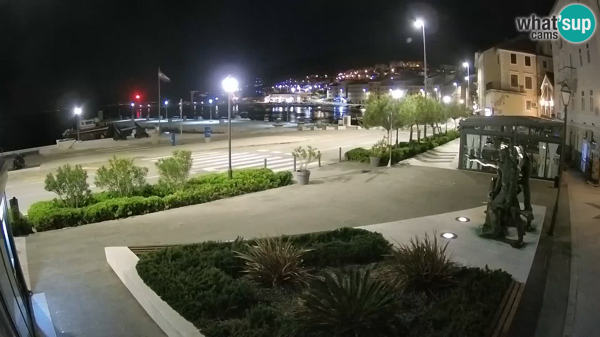 Live webcam Senj riva – seafront – Croatia
