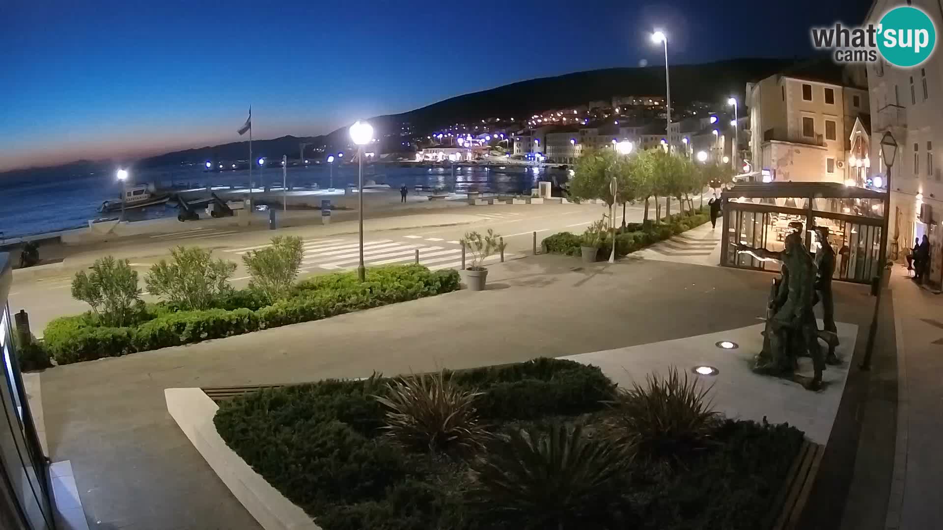 Webcam en direct Senj Riva – front de mer