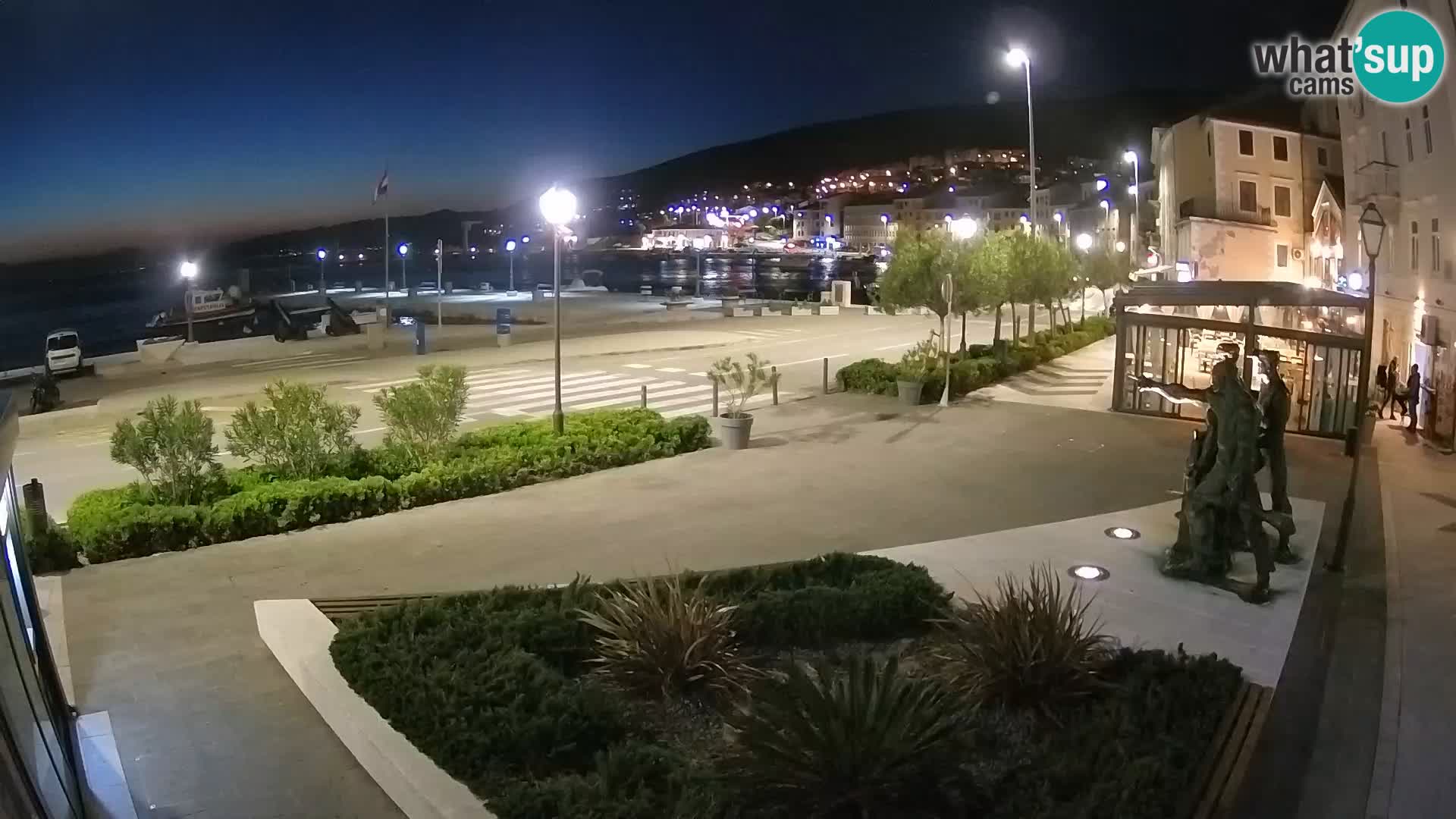 Webcam en direct Senj Riva – front de mer