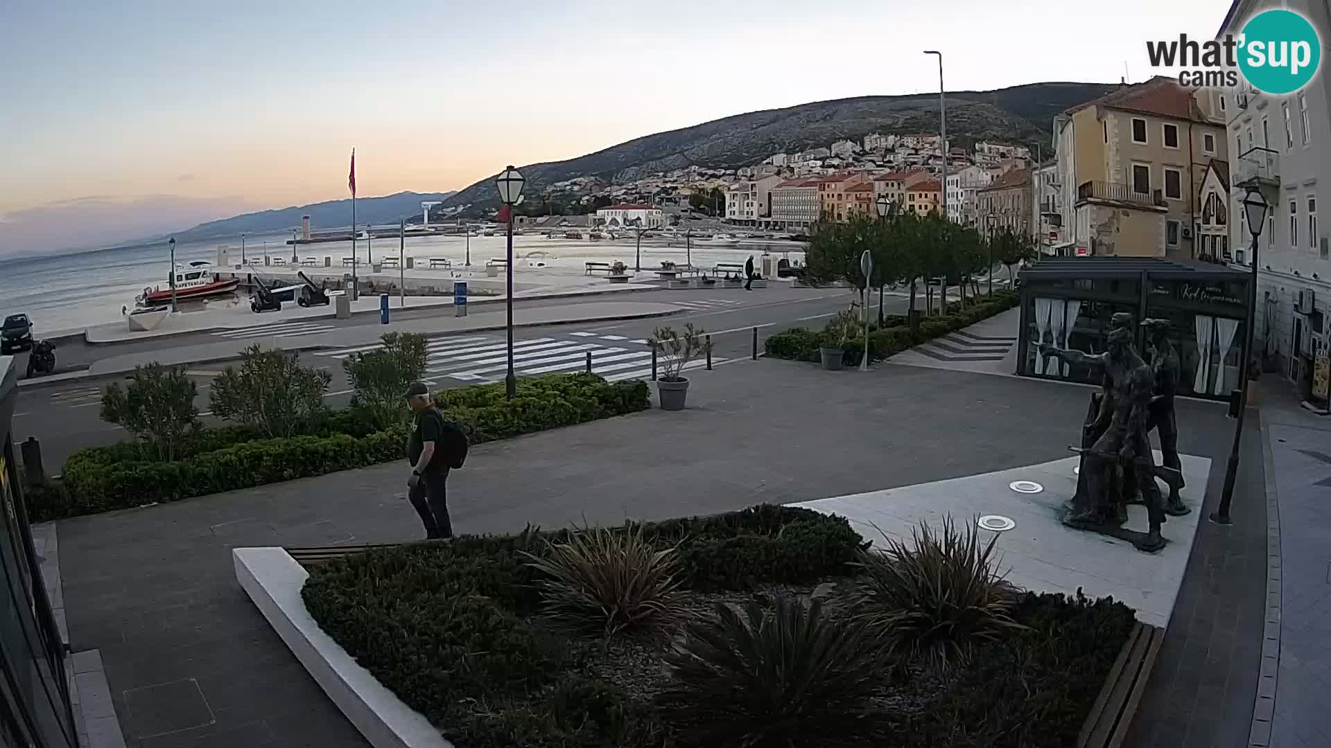 Live webcam Senj riva – seafront – Croatia