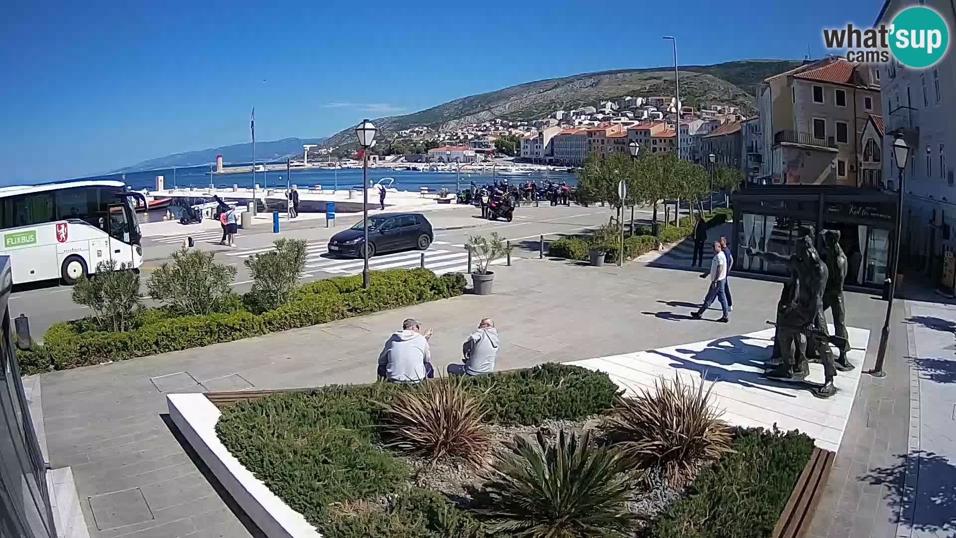Spletna kamera v živo Senj riva – Hrvaška