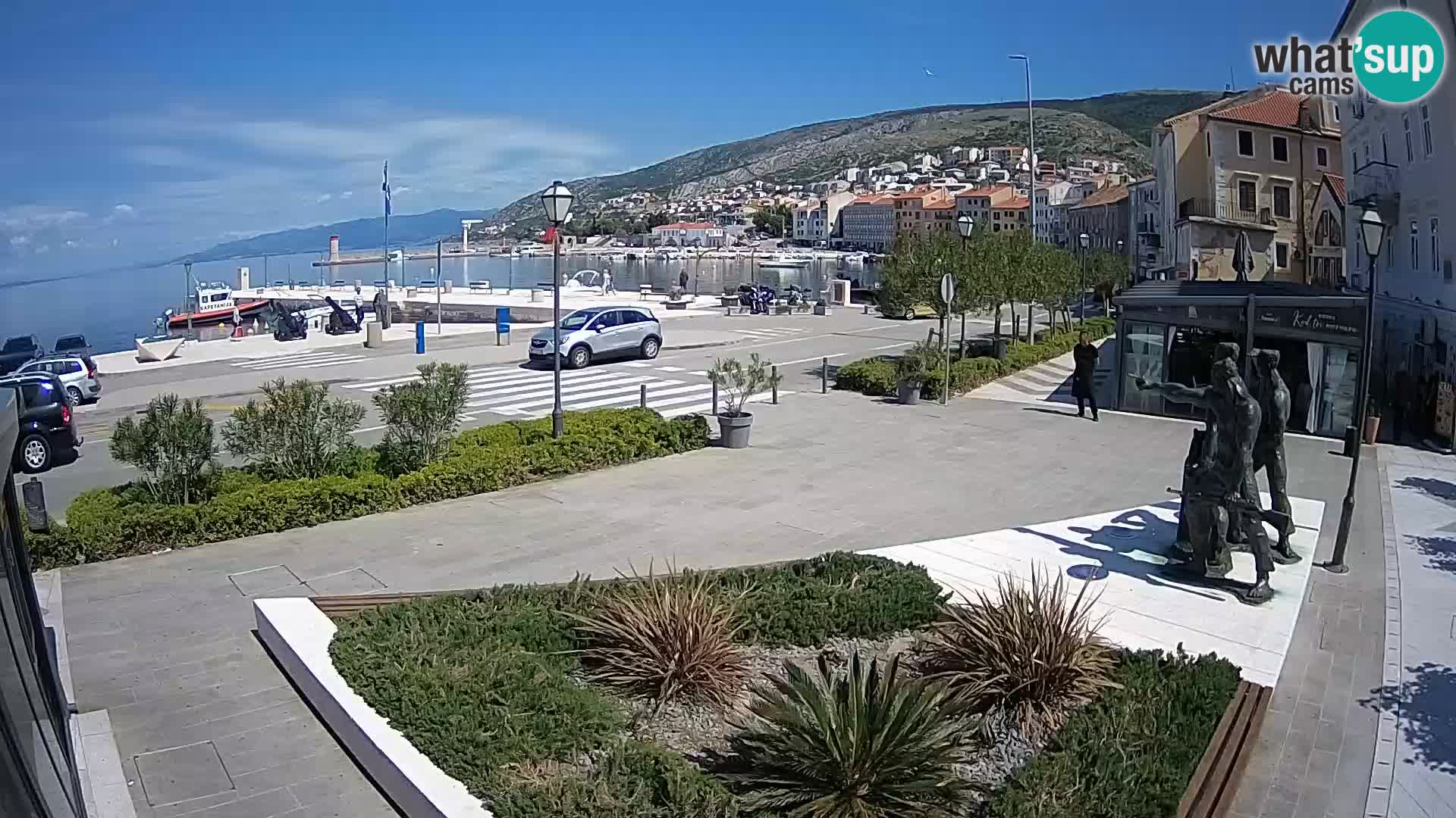Spletna kamera v živo Senj riva – Hrvaška
