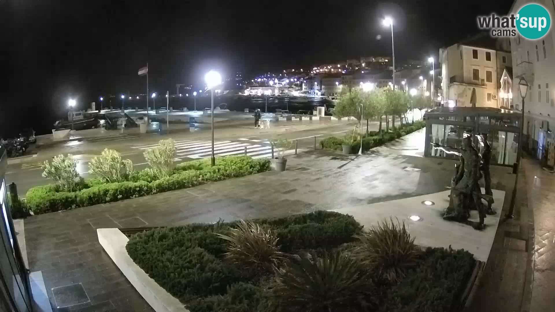 Live webcam Senj riva – seafront – Croatia