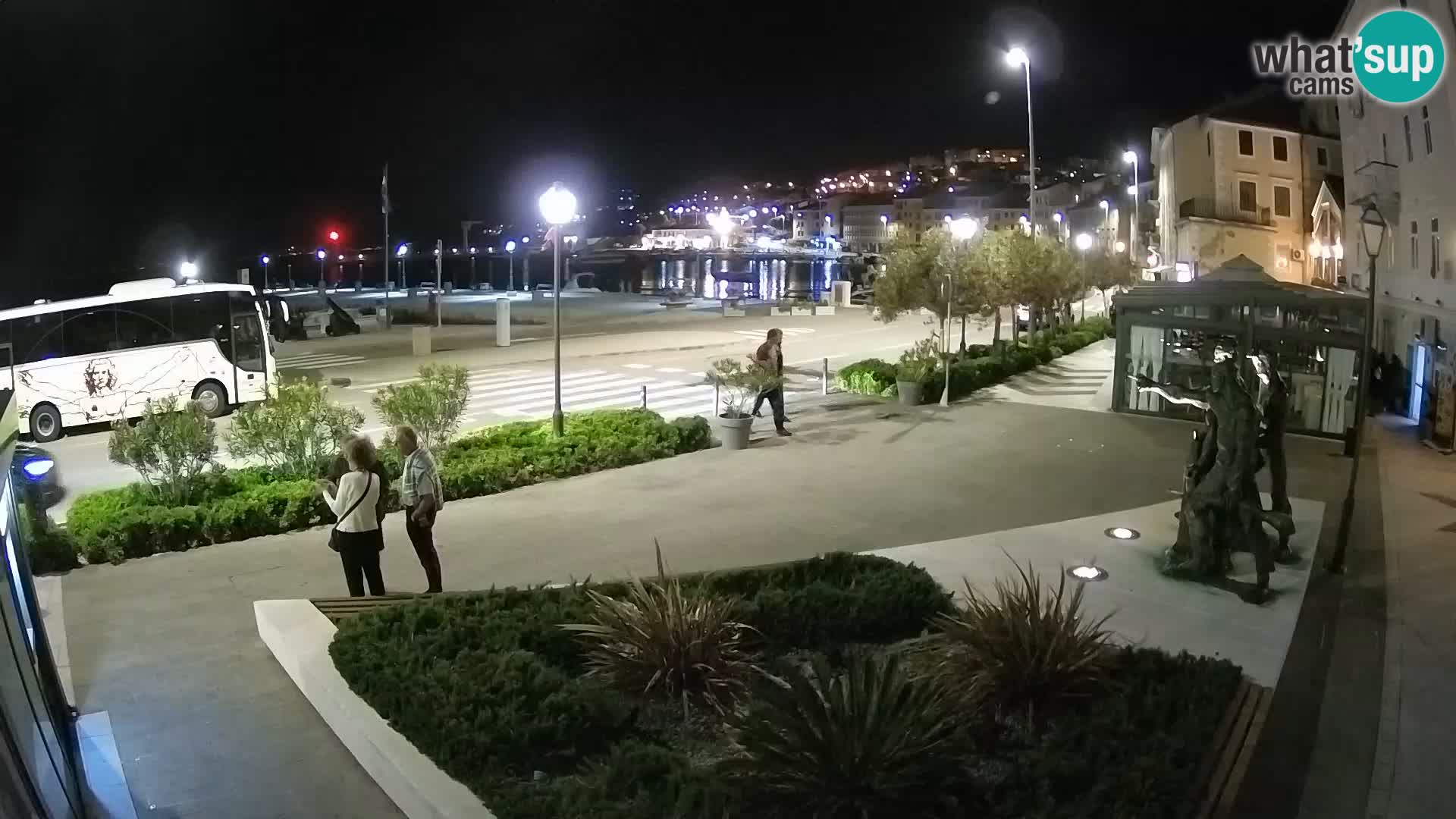 Live webcam Senj riva – seafront – Croatia