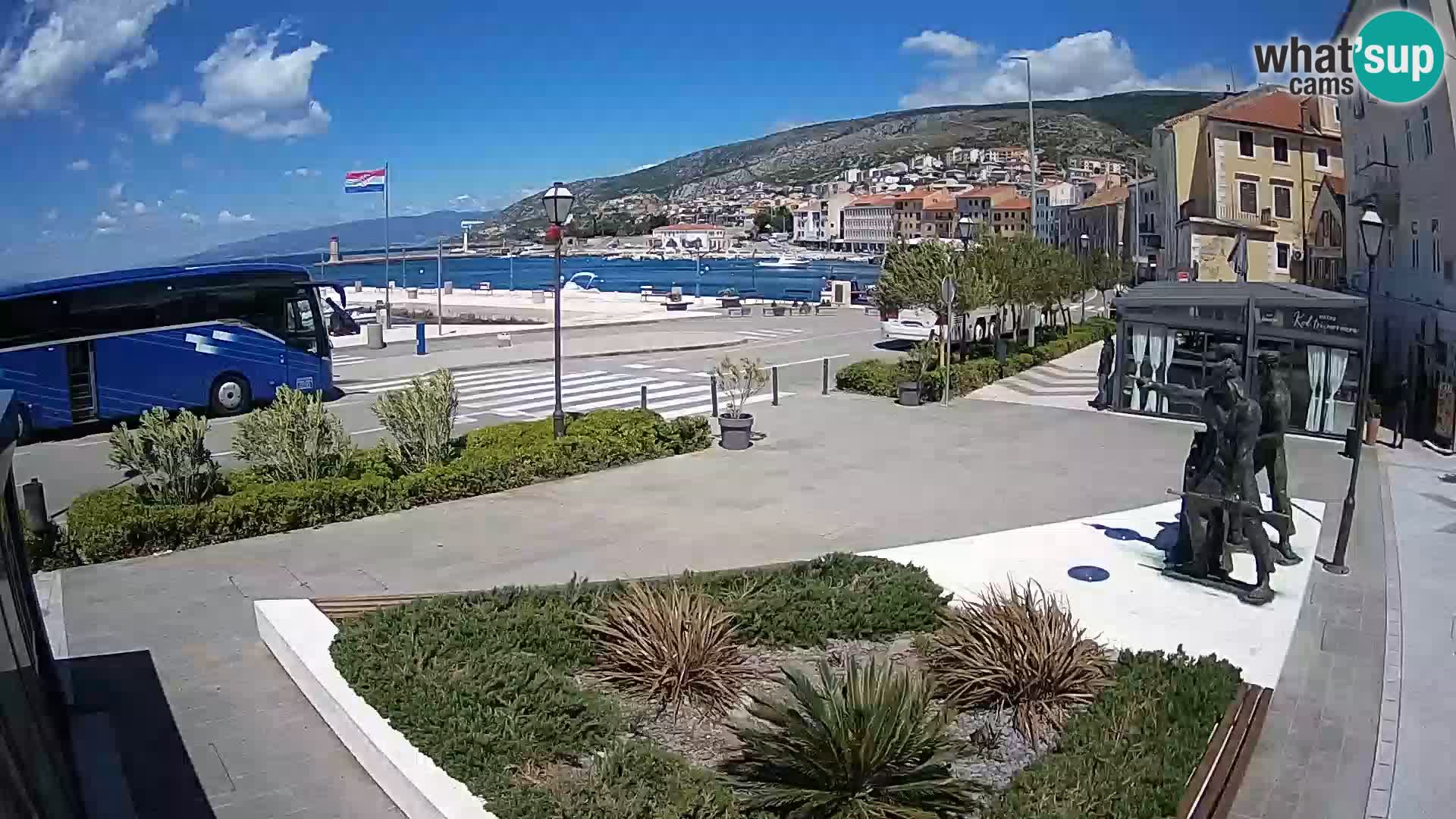Spletna kamera v živo Senj riva – Hrvaška