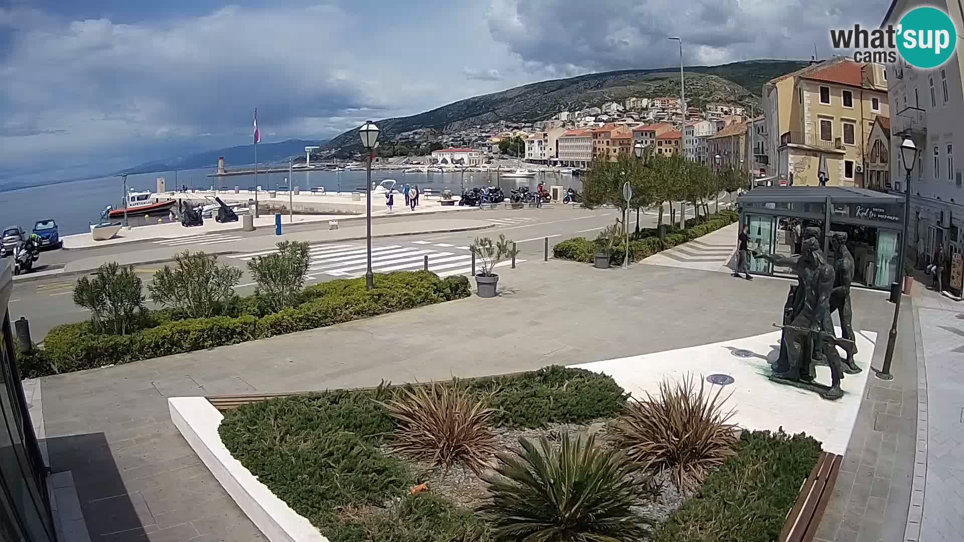 Webcam en direct Senj Riva – front de mer