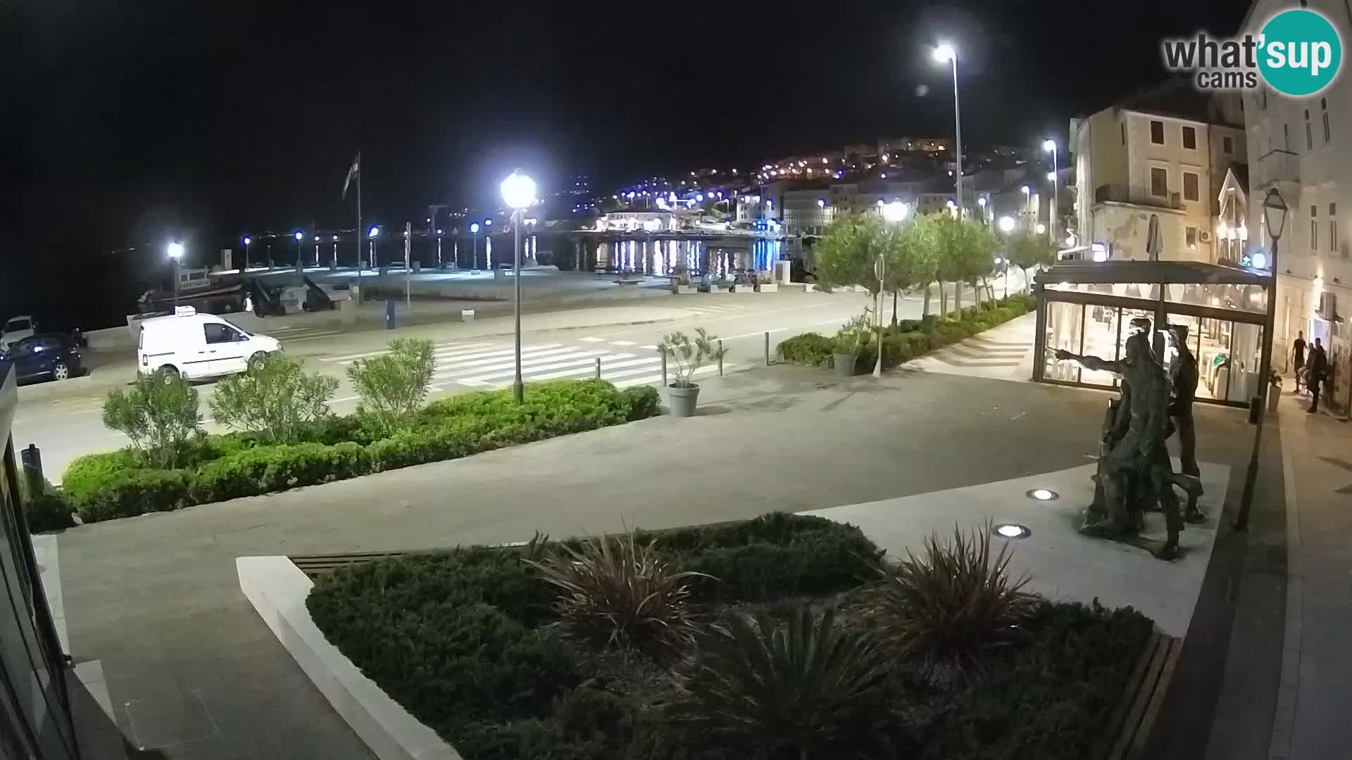 Webcam en vivo Senj riva – paseo marítimo