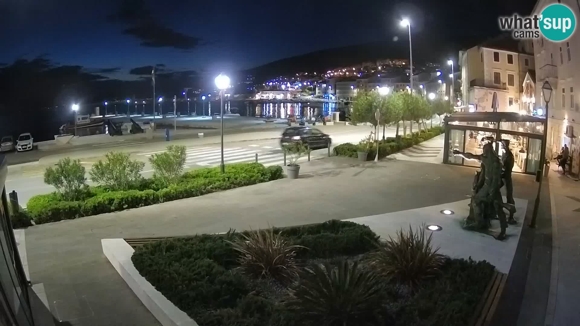 Webcam en vivo Senj riva – paseo marítimo