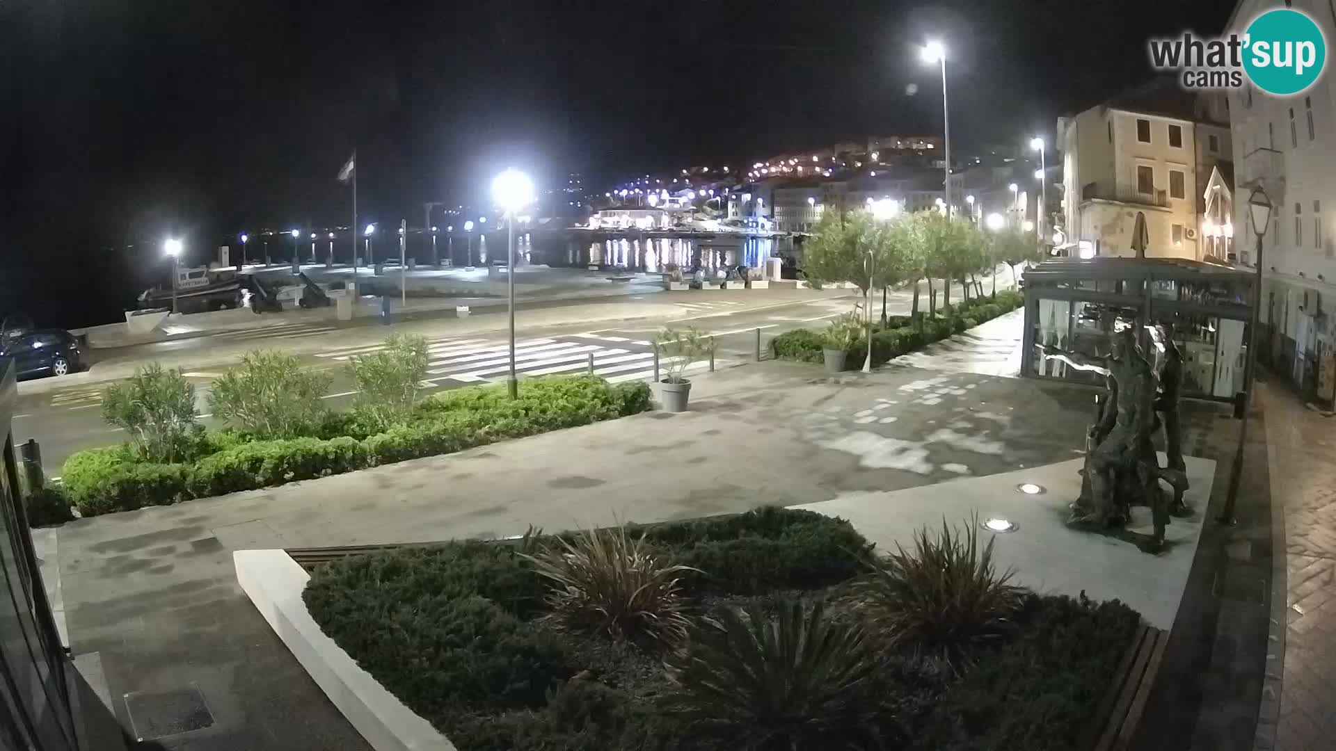 Webcam en vivo Senj riva – paseo marítimo