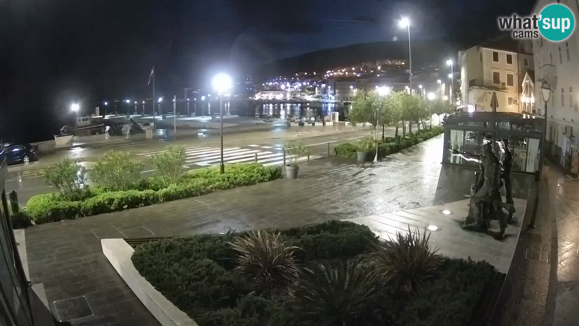 Spletna kamera v živo Senj riva – Hrvaška