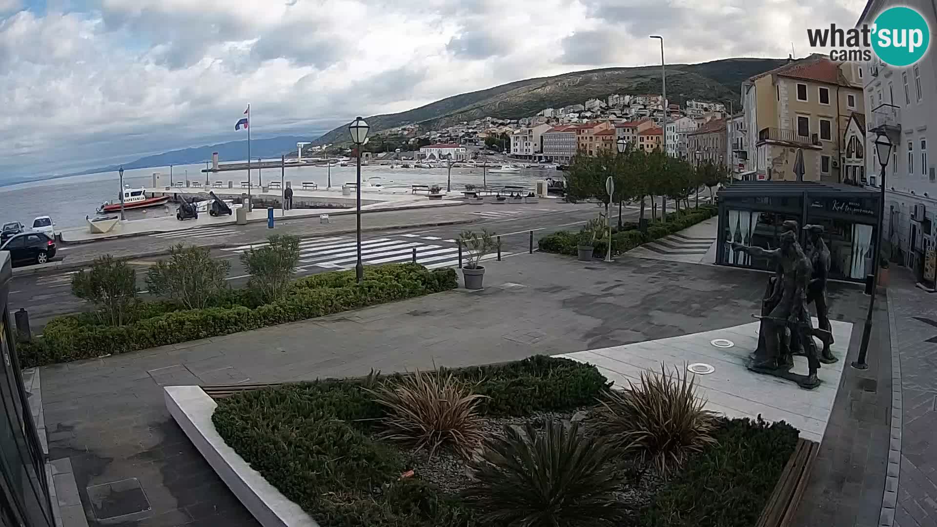 Webcam en vivo Senj riva – paseo marítimo
