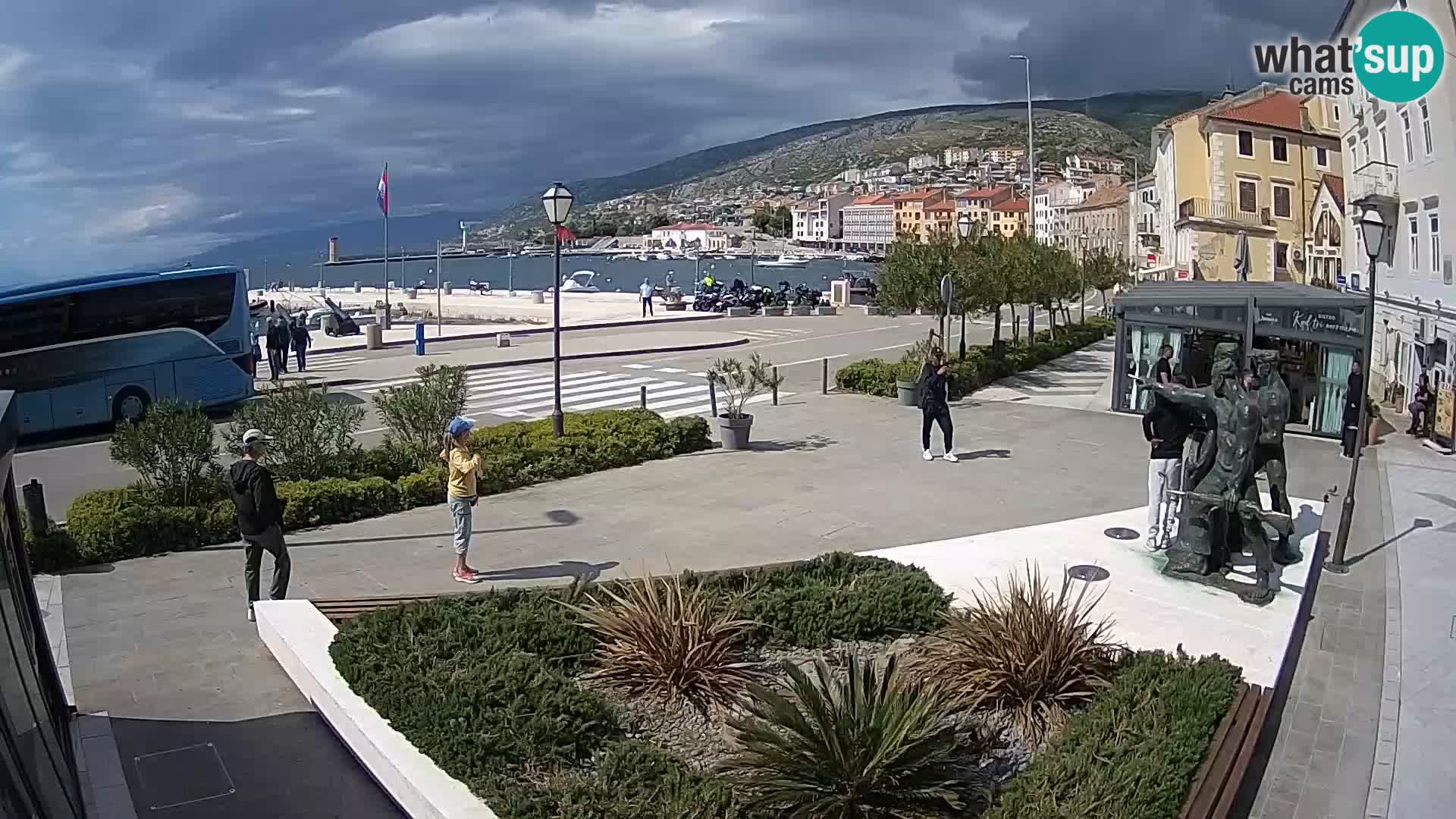 Webcam en direct Senj Riva – front de mer