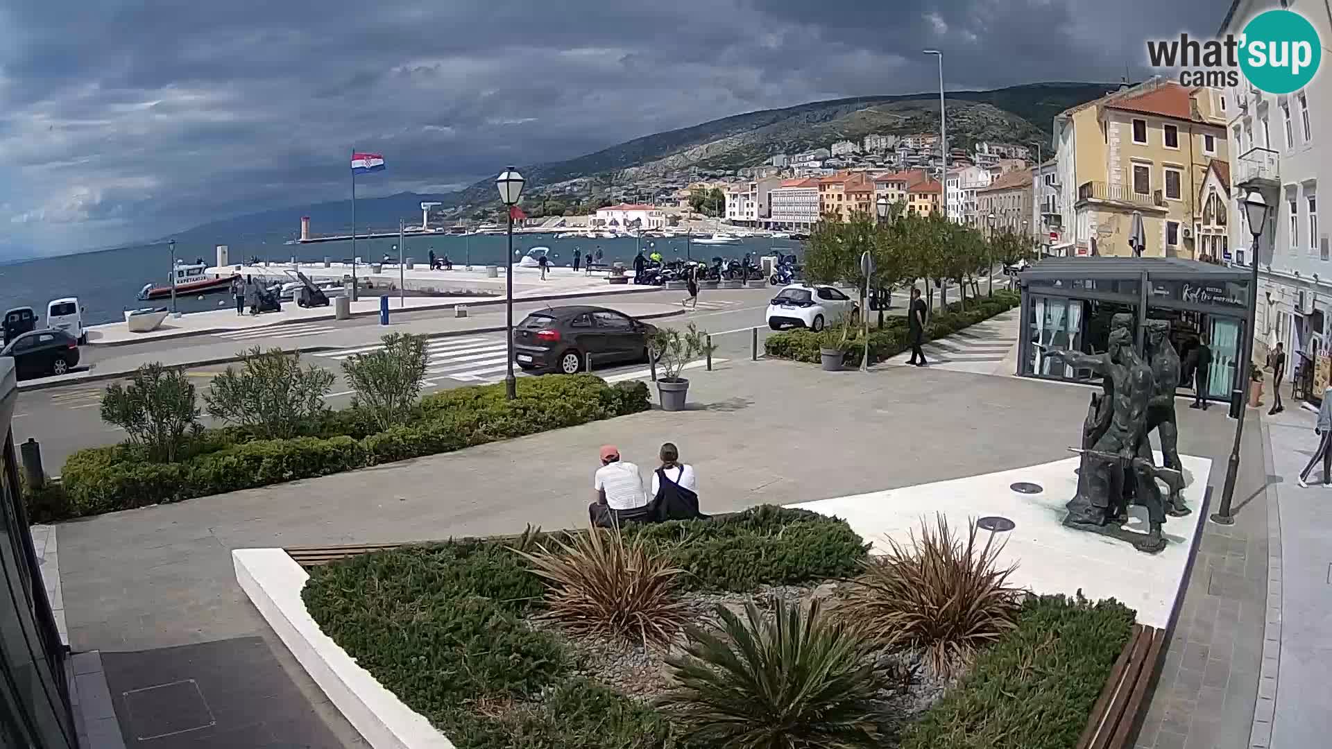 Webcam en vivo Senj riva – paseo marítimo