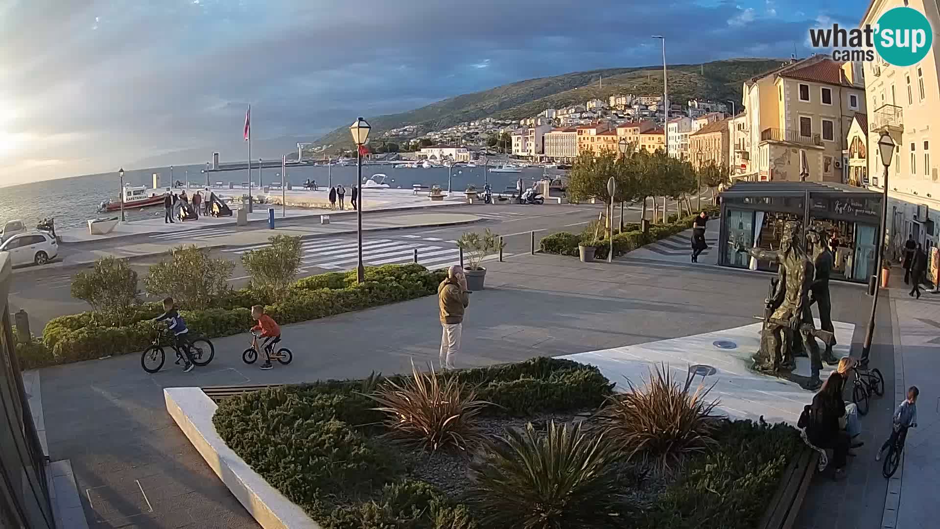 Web kamera uživo Senj riva – Hrvatska