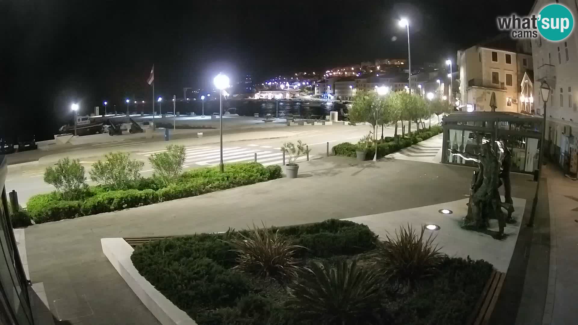 Webcam en vivo Senj riva – paseo marítimo