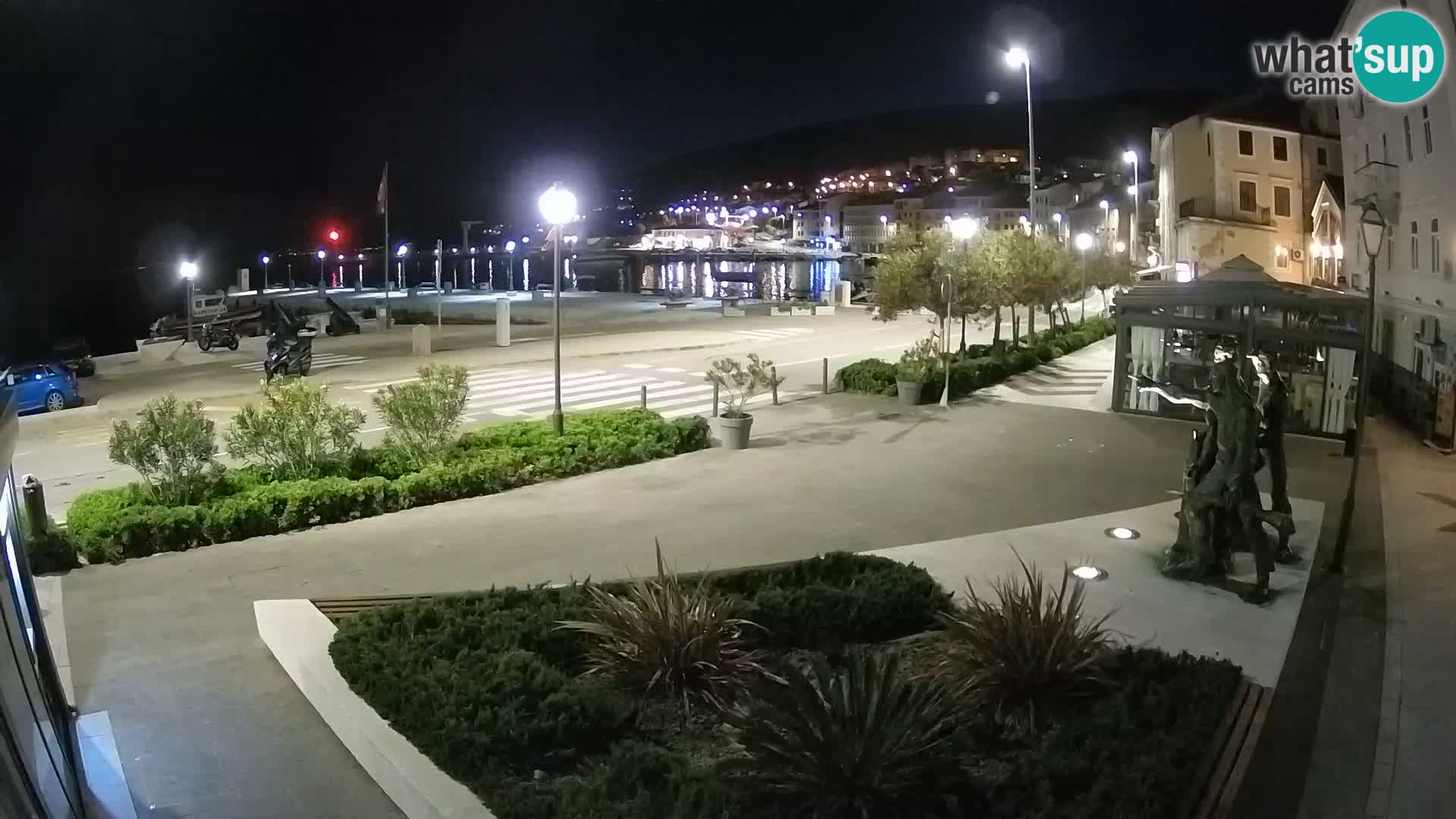 Live webcam Senj riva – seafront – Croatia