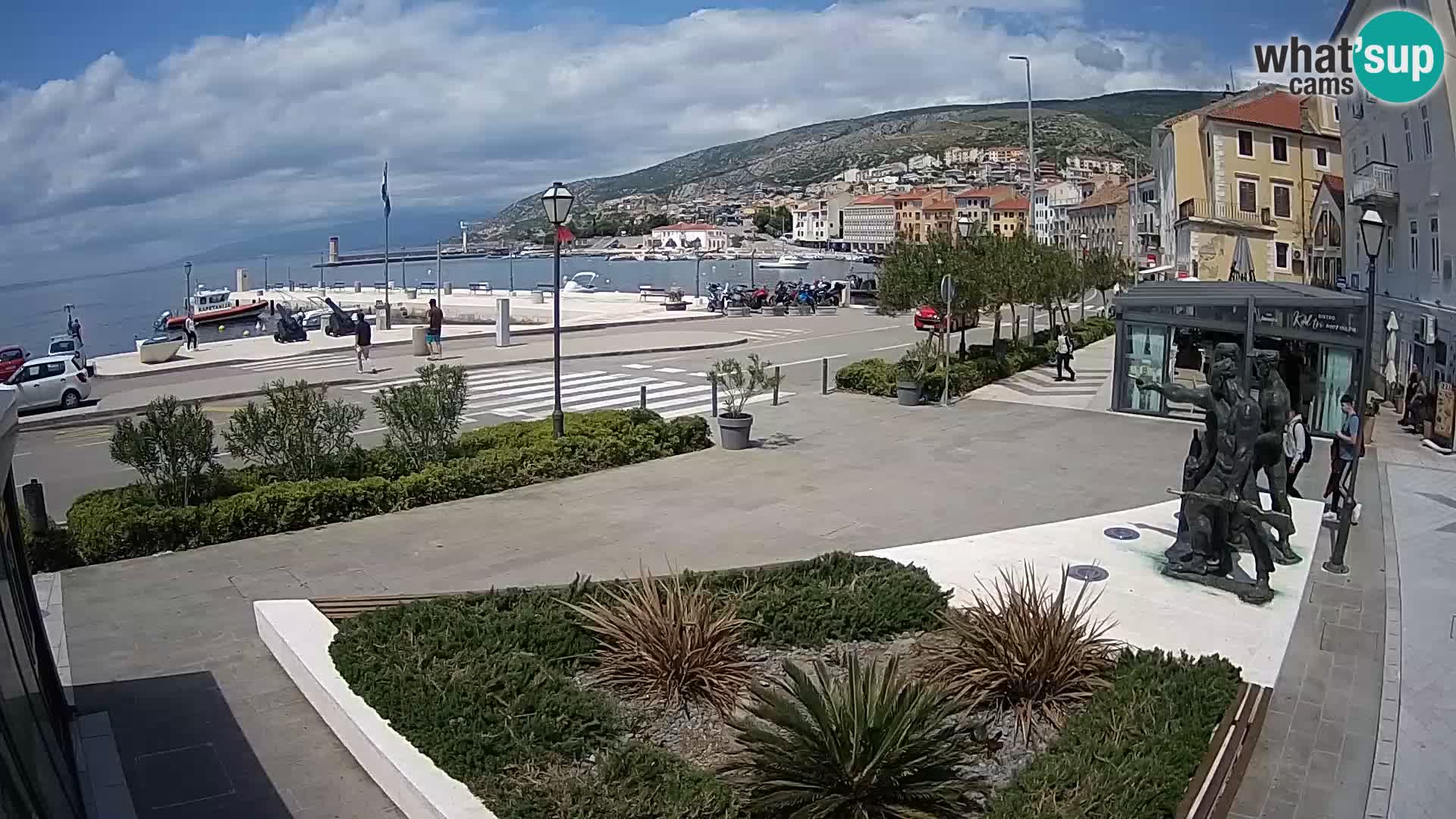 Webcam en direct Senj Riva – front de mer