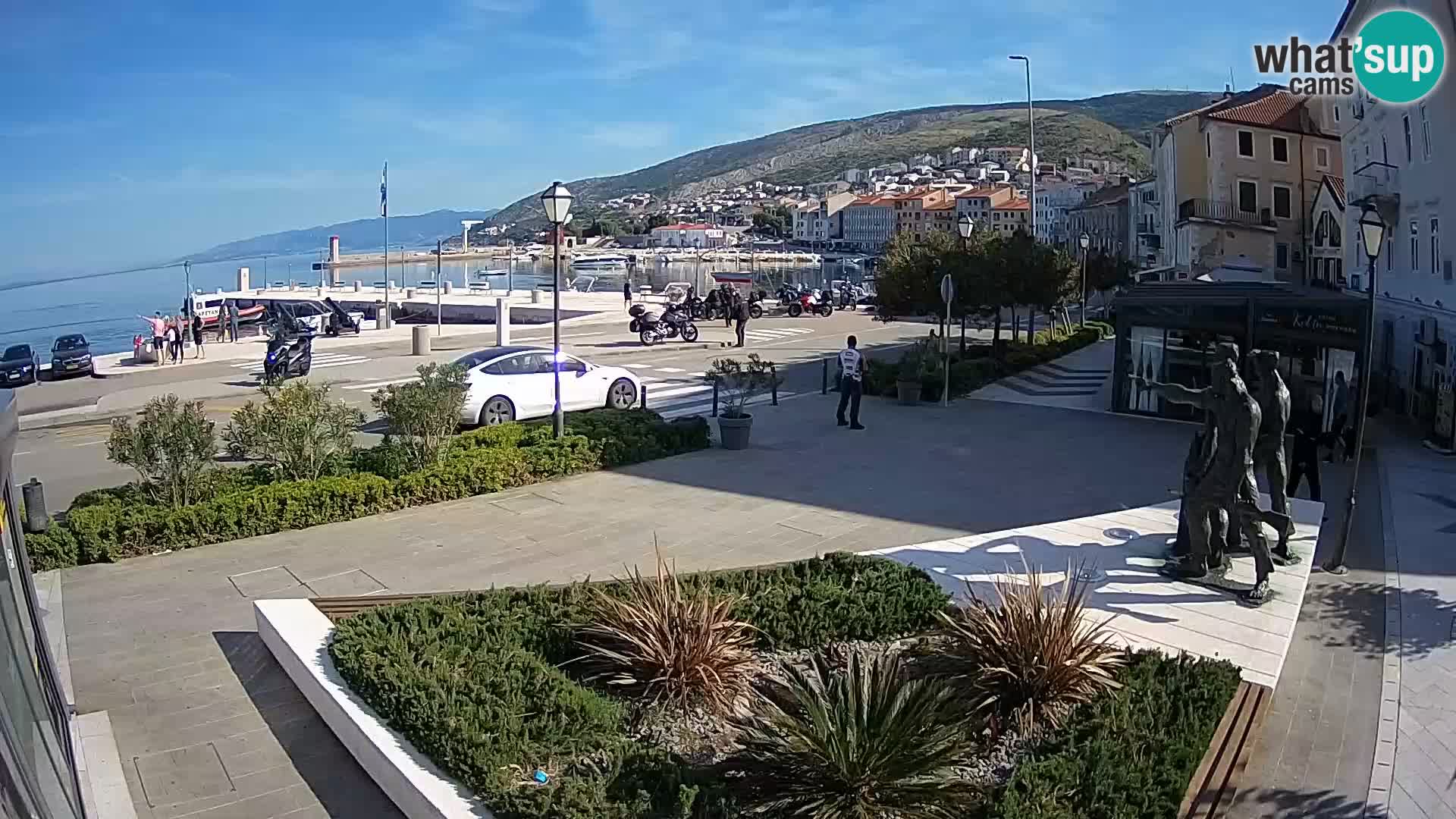 Live webcam Senj riva – fronte mare