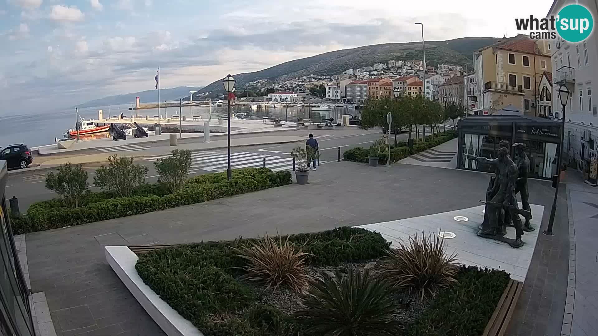 Spletna kamera v živo Senj riva – Hrvaška