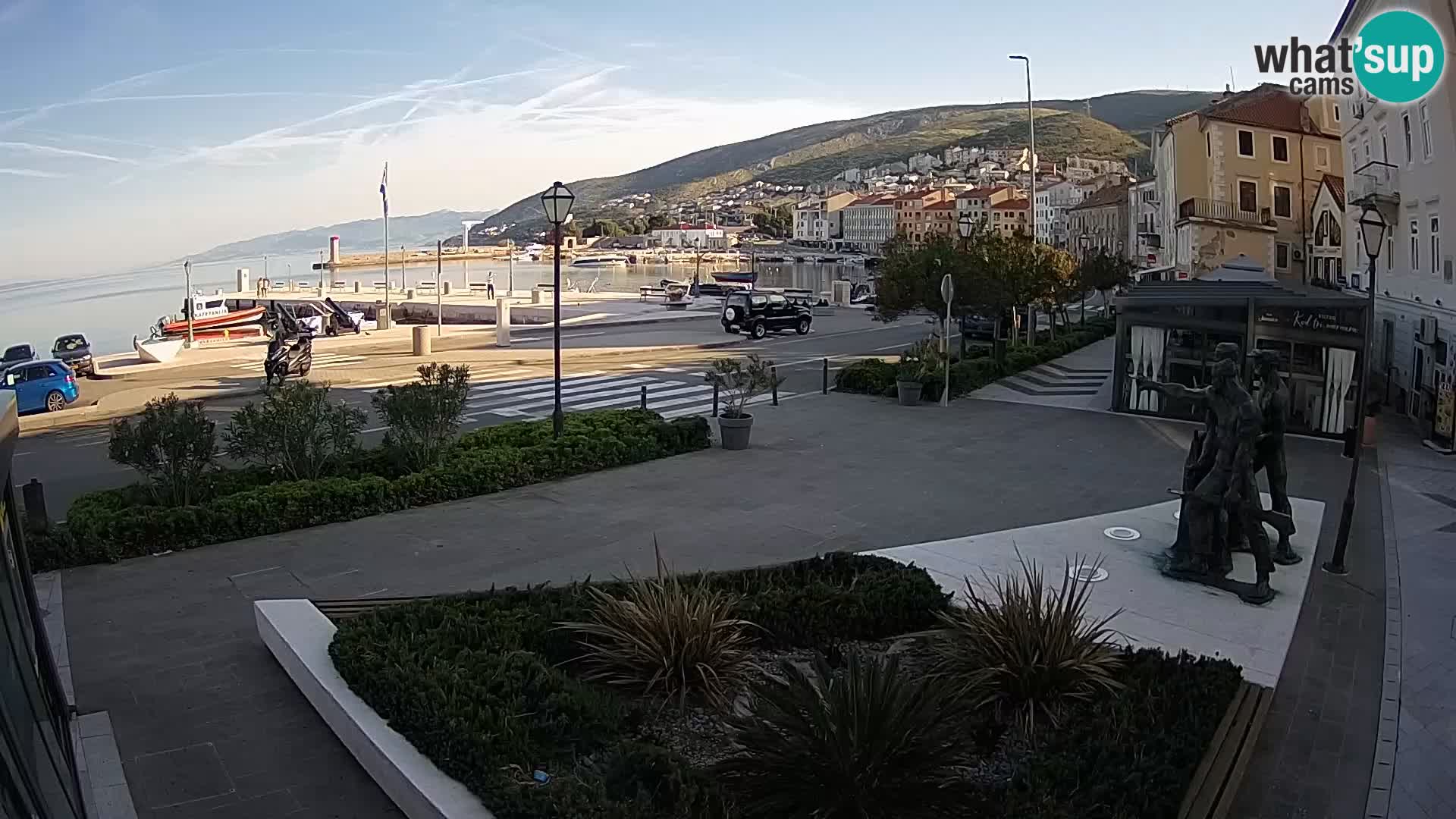Live webcam Senj riva – seafront – Croatia