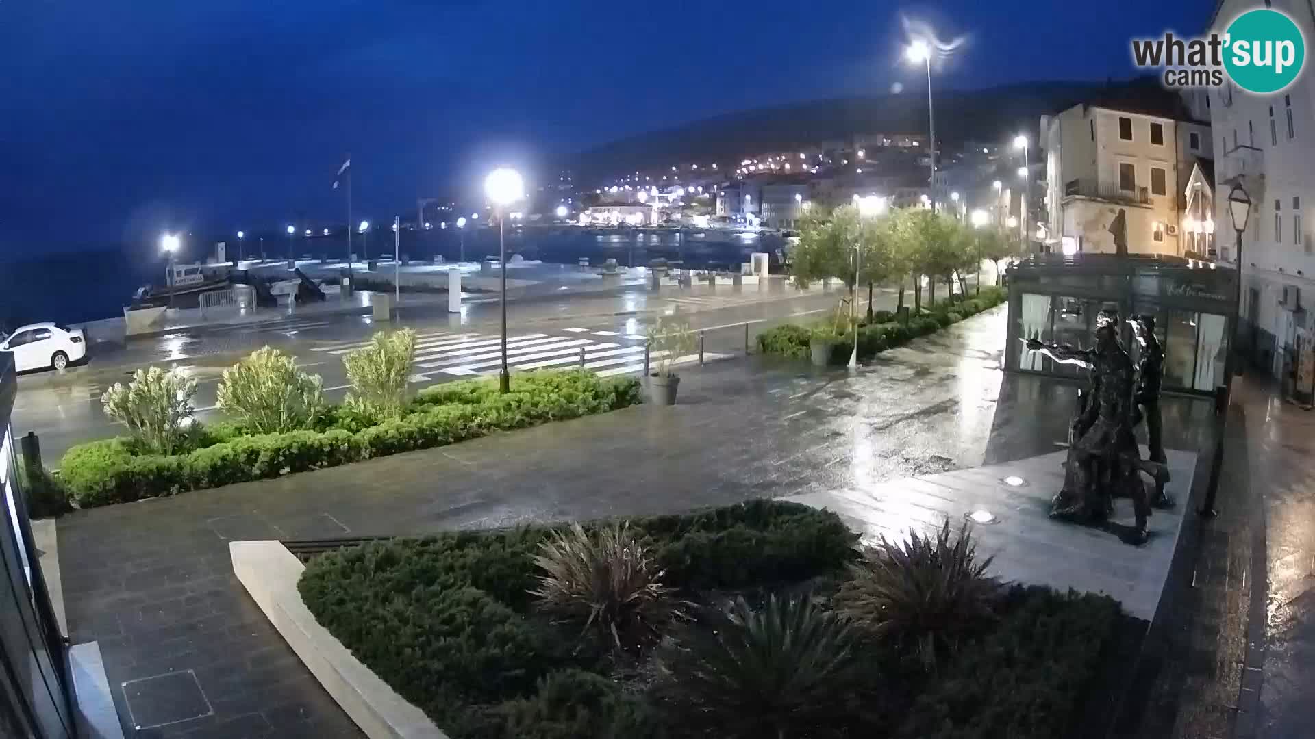Spletna kamera v živo Senj riva – Hrvaška