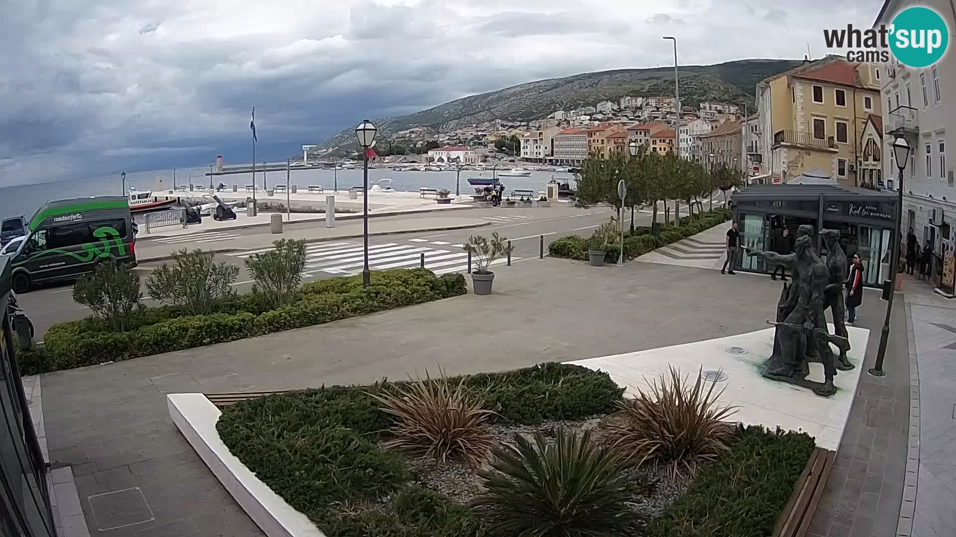 Webcam en vivo Senj riva – paseo marítimo