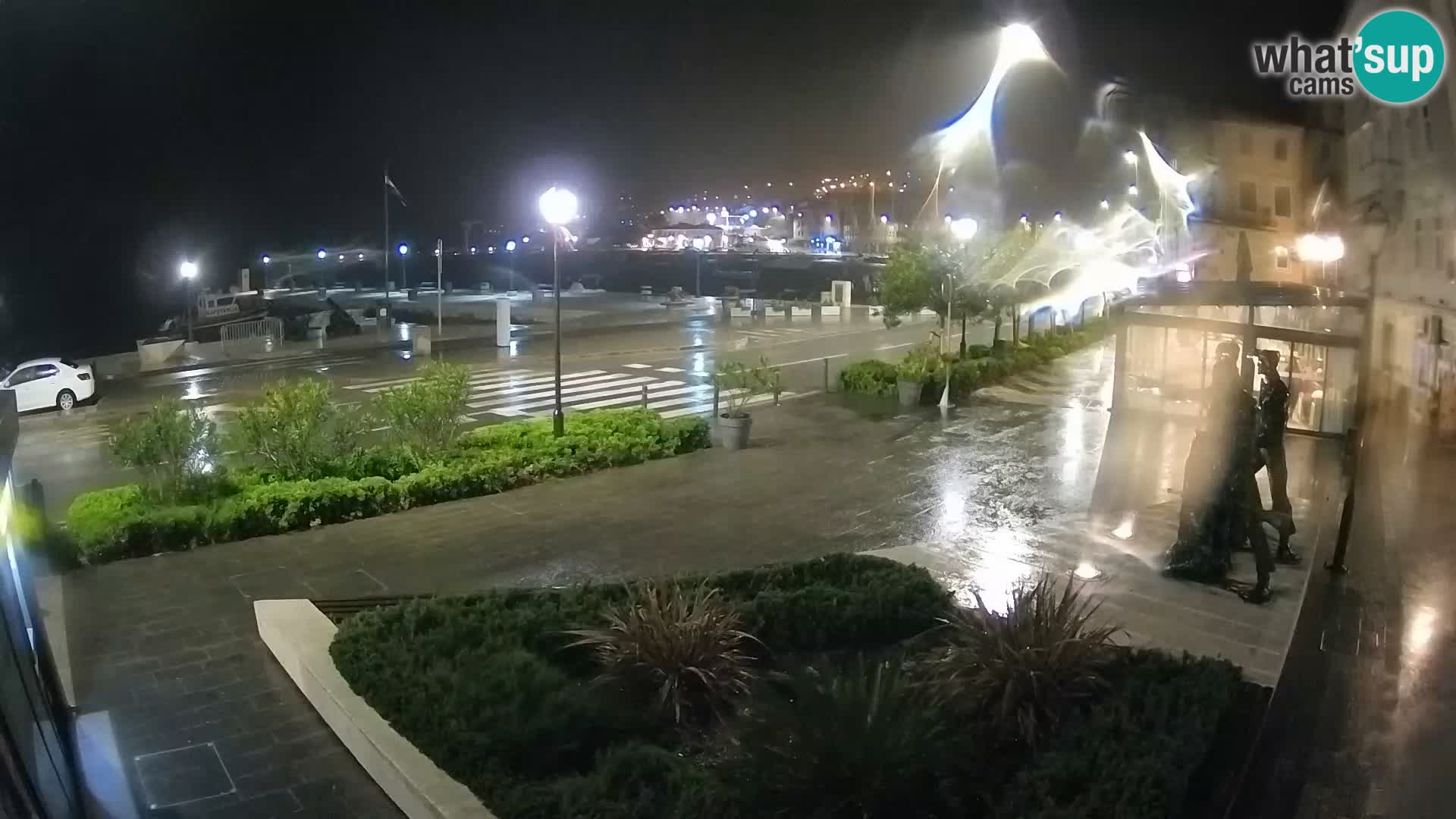 Live webcam Senj riva – seafront – Croatia