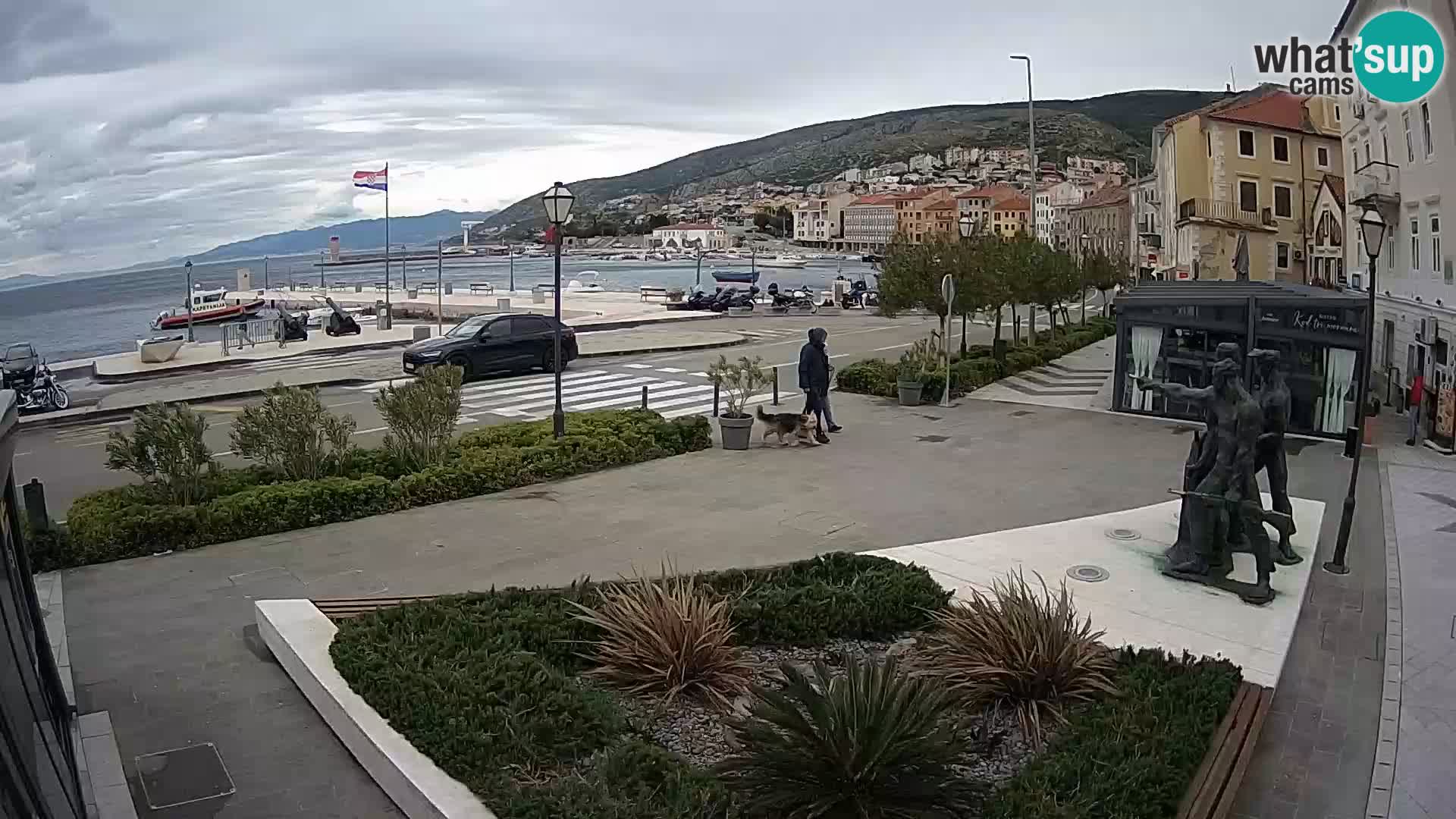Spletna kamera v živo Senj riva – Hrvaška