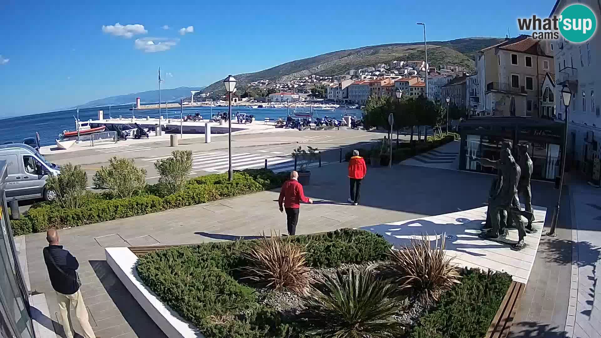 Webcam en vivo Senj riva – paseo marítimo
