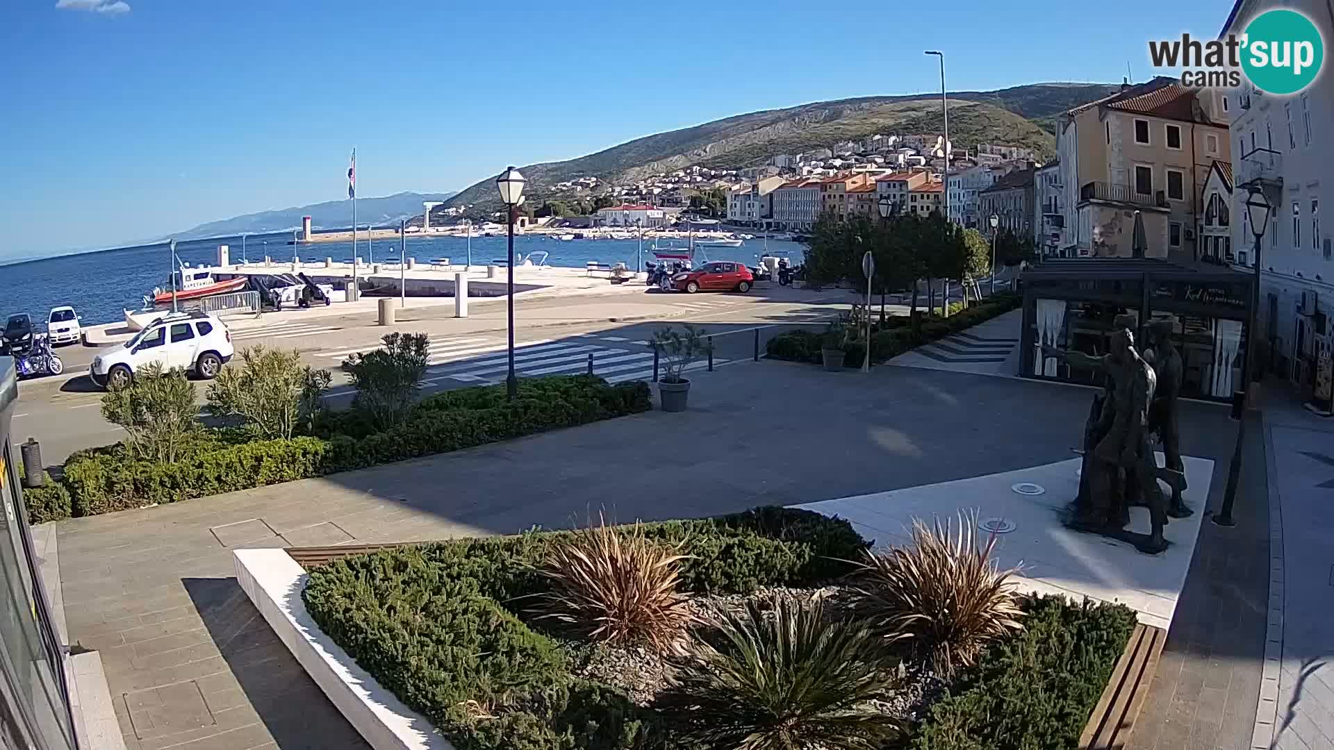 Live webcam Senj riva – seafront – Croatia