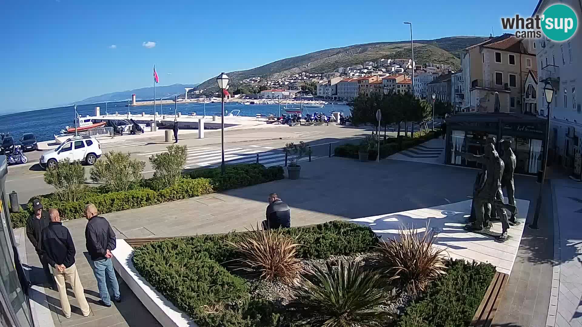 Live-Webcam Senj Riva – direkt am Meer – Kroatien