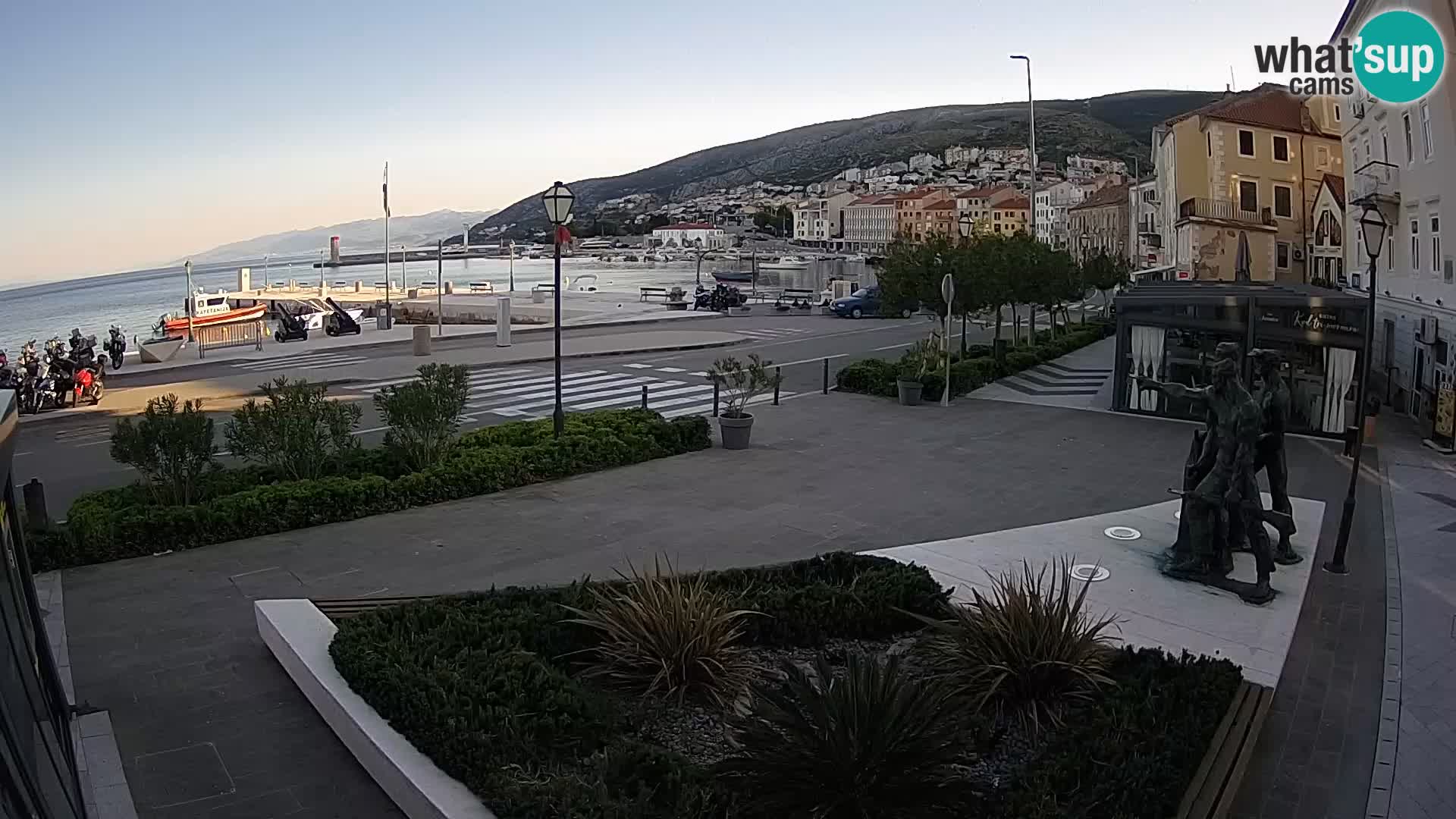 Spletna kamera v živo Senj riva – Hrvaška