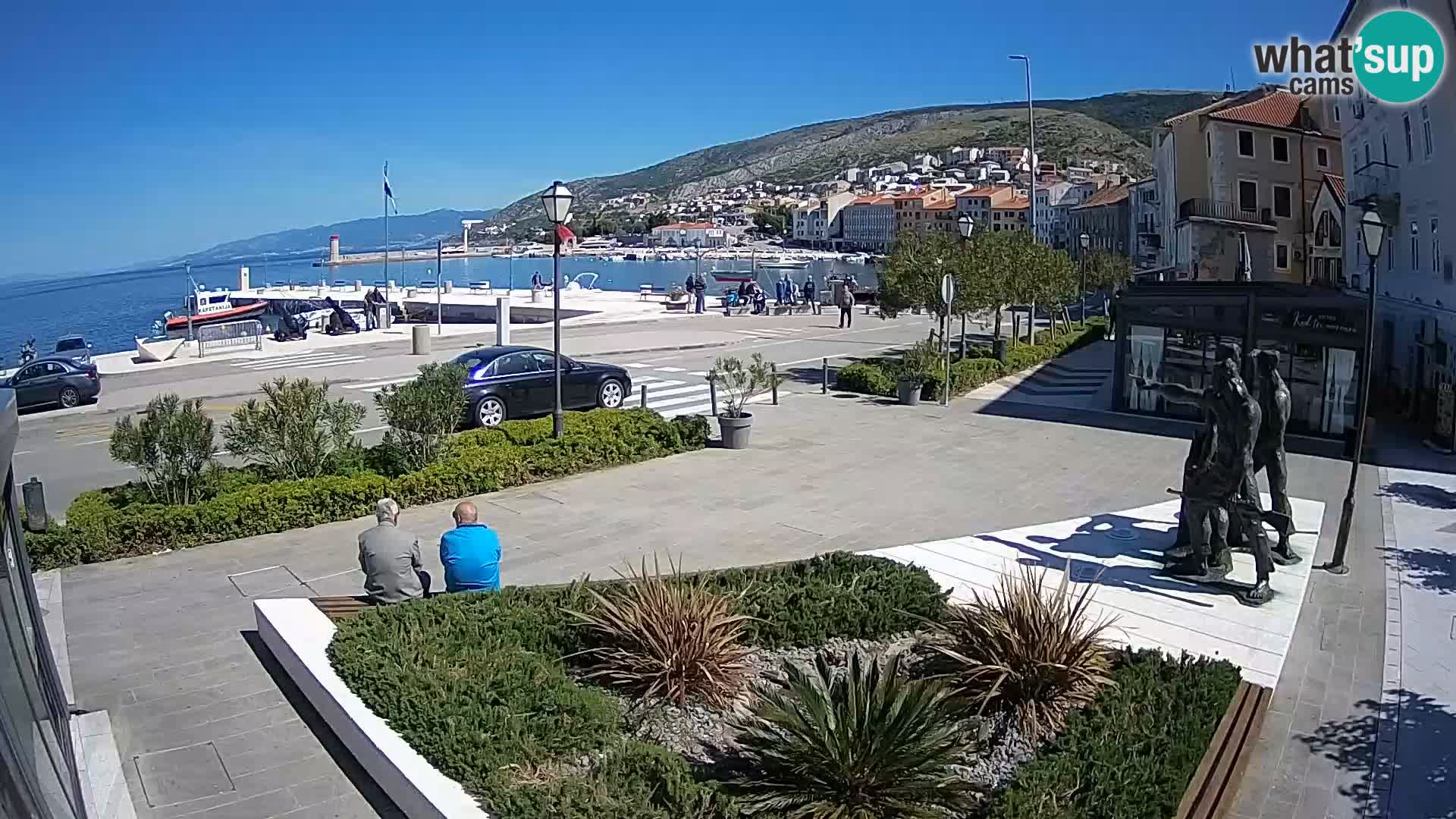 Webcam en vivo Senj riva – paseo marítimo