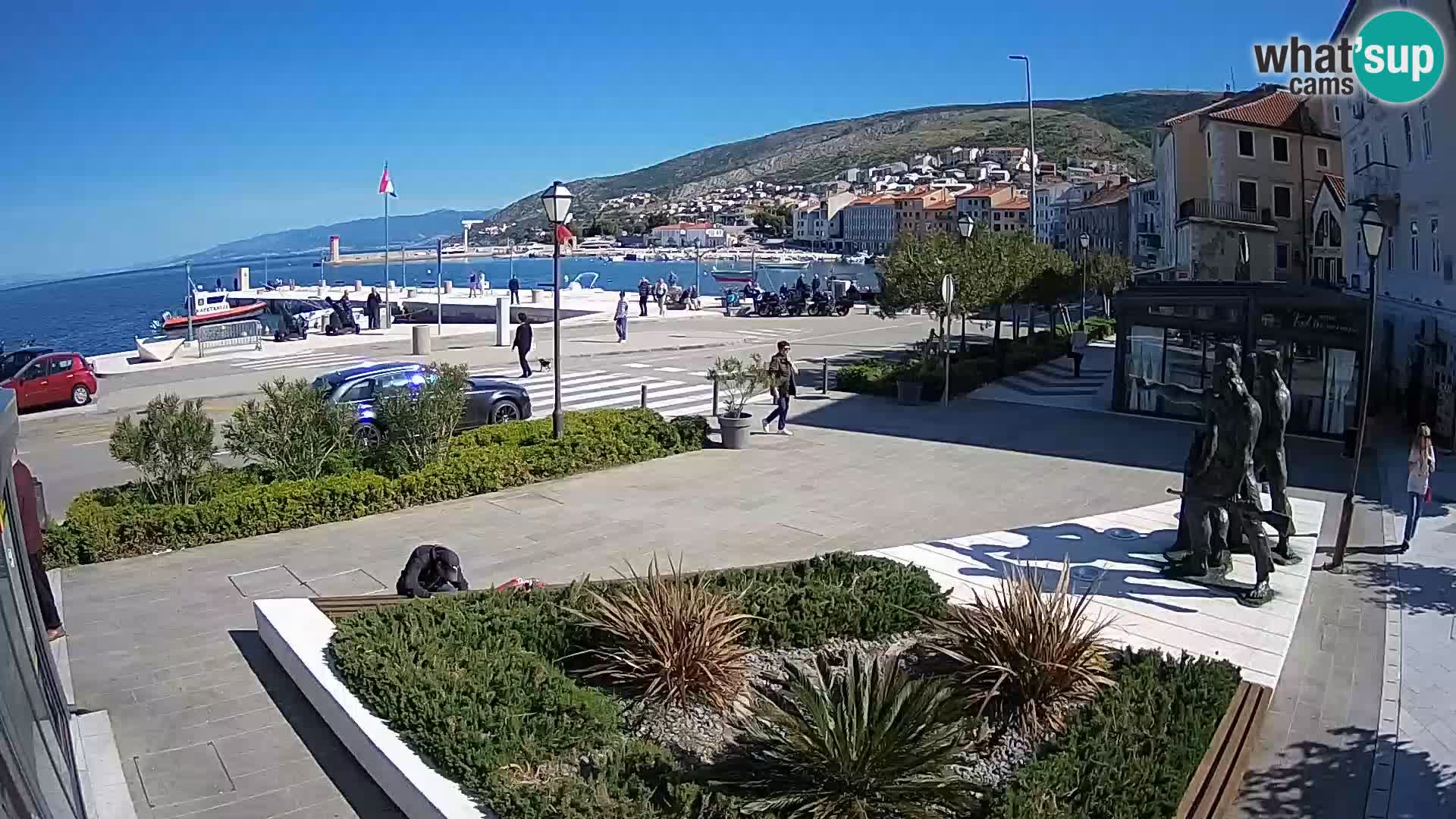 Webcam en vivo Senj riva – paseo marítimo