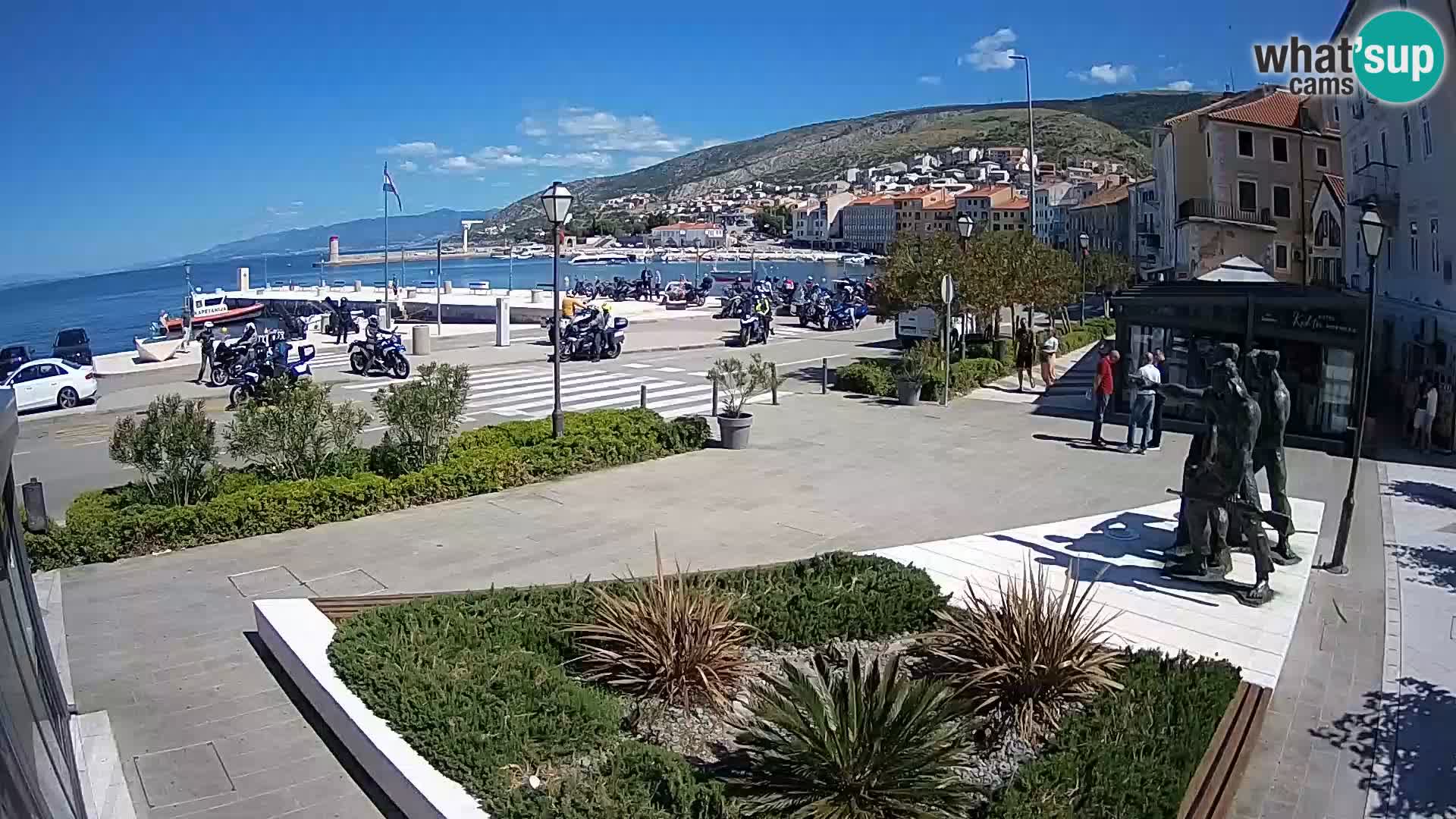 Webcam en vivo Senj riva – paseo marítimo