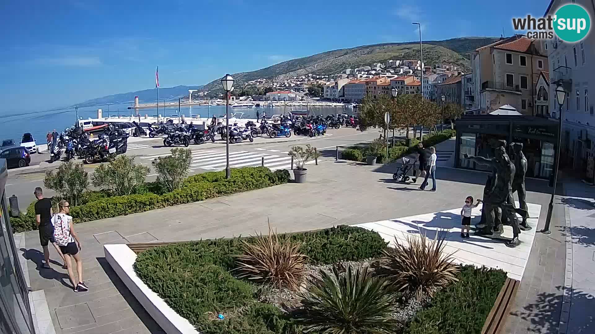 Webcam en direct Senj Riva – front de mer