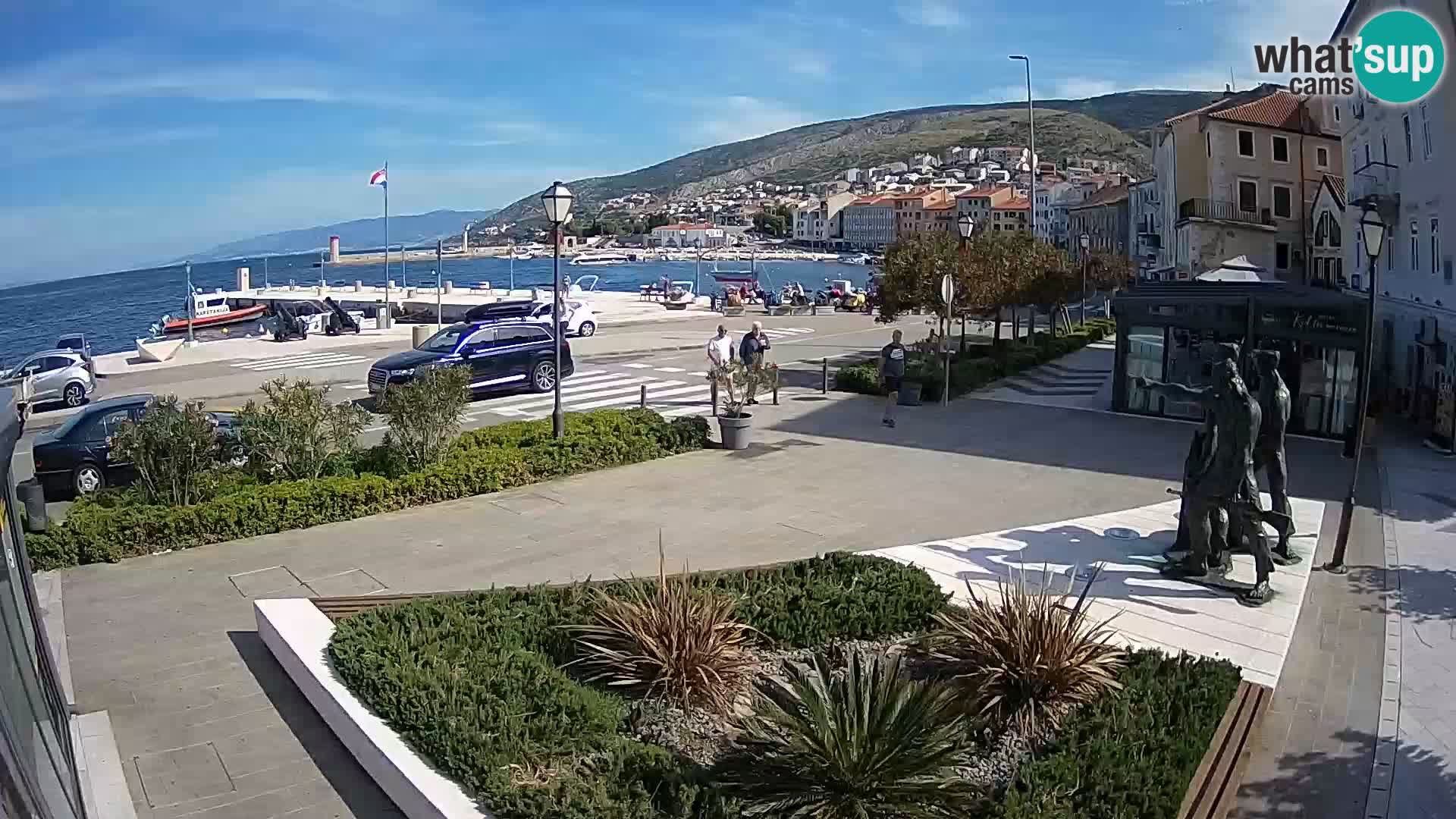 Spletna kamera v živo Senj riva – Hrvaška