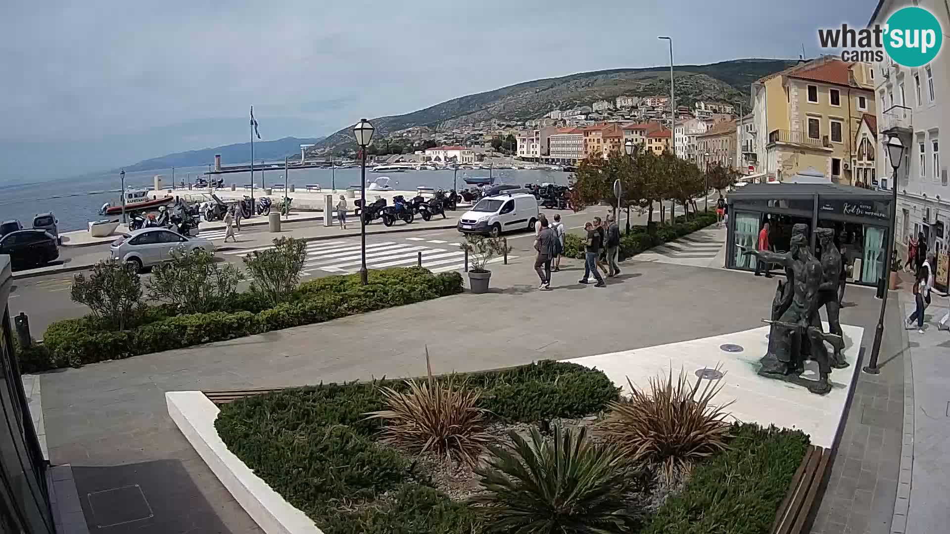 Webcam en direct Senj Riva – front de mer