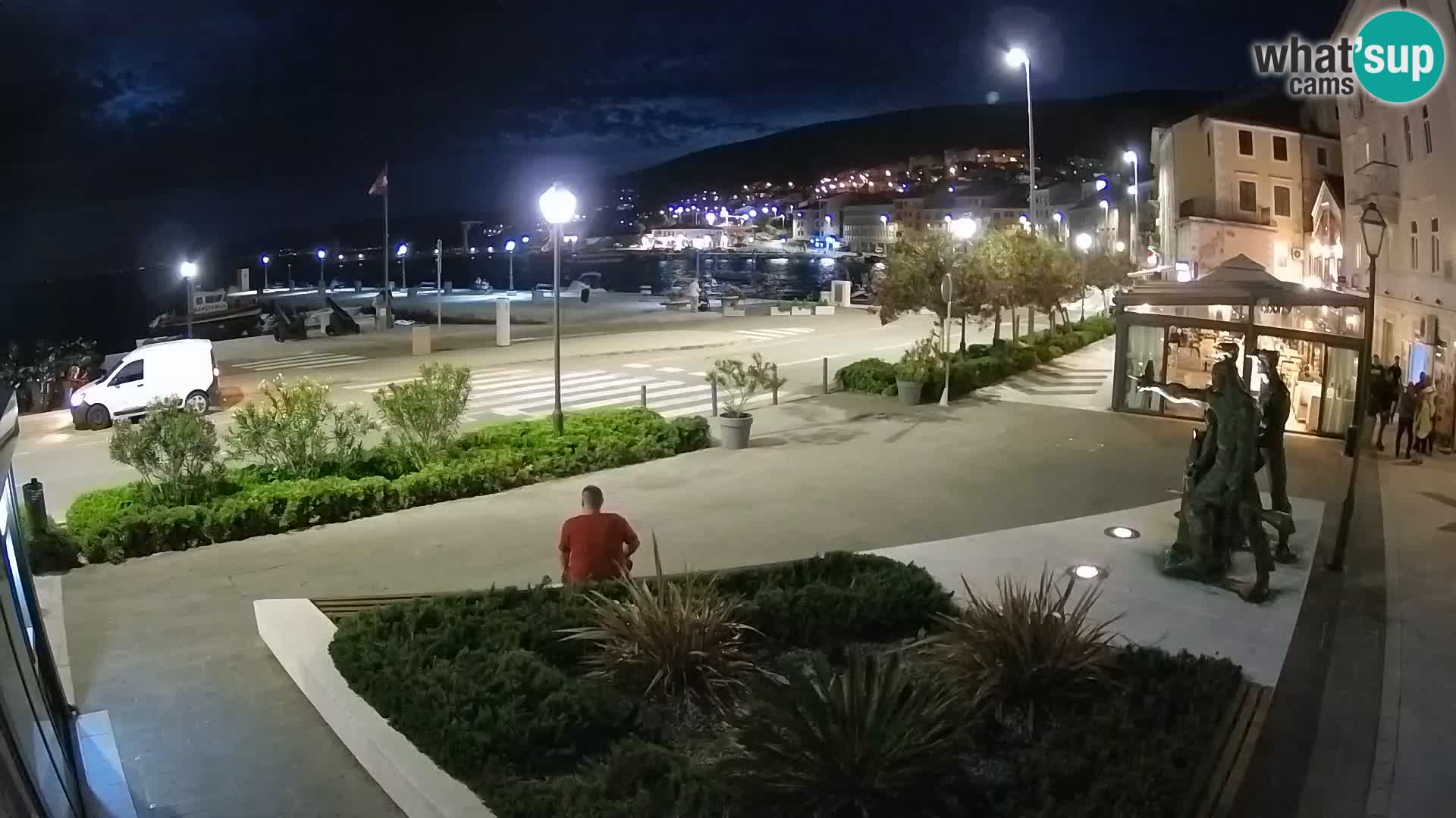 Webcam en direct Senj Riva – front de mer