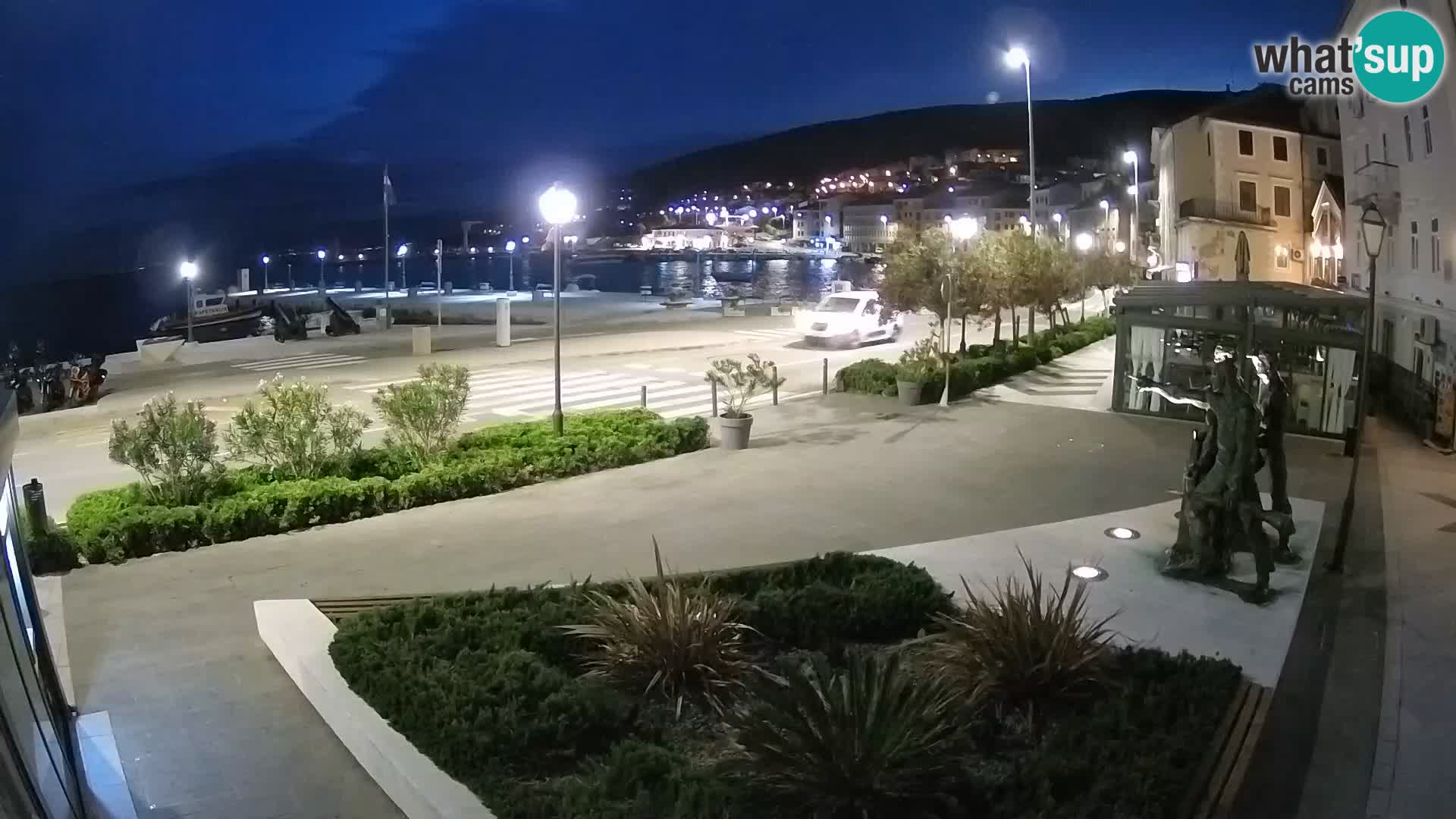 Webcam en vivo Senj riva – paseo marítimo