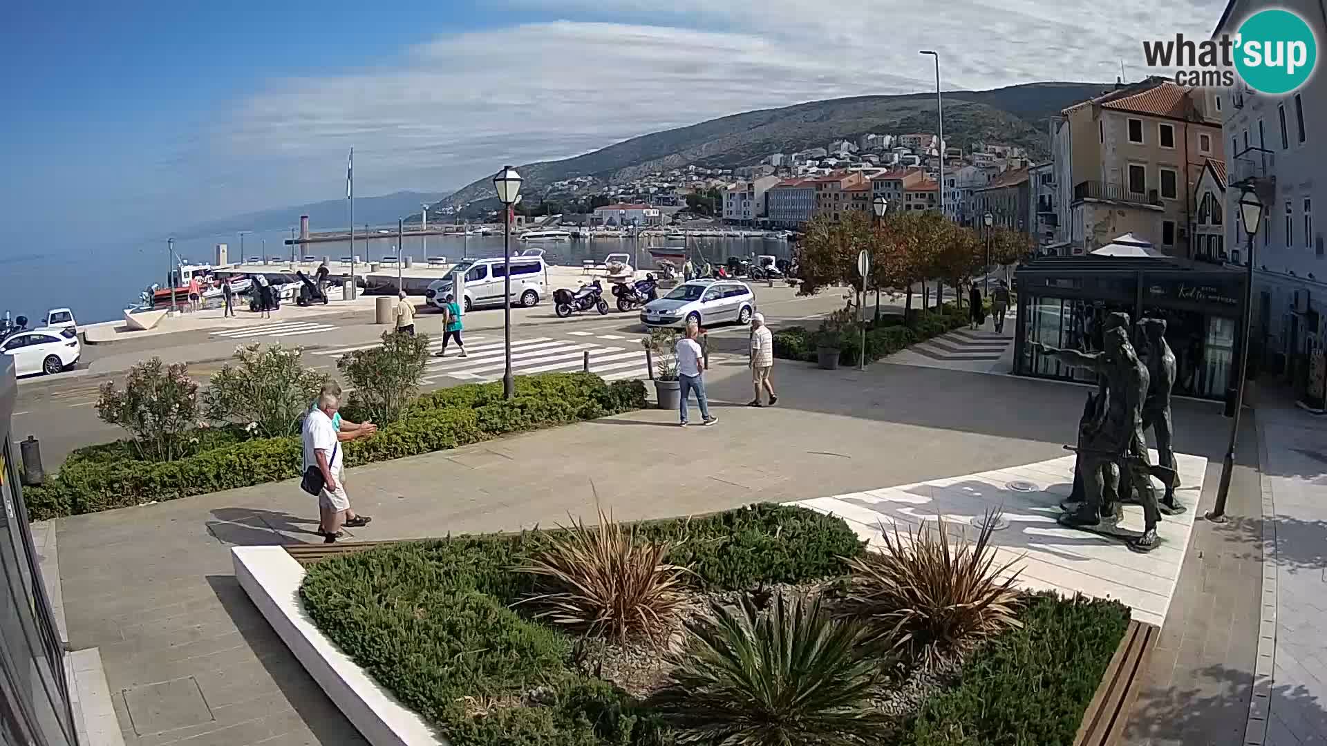 Webcam en direct Senj Riva – front de mer