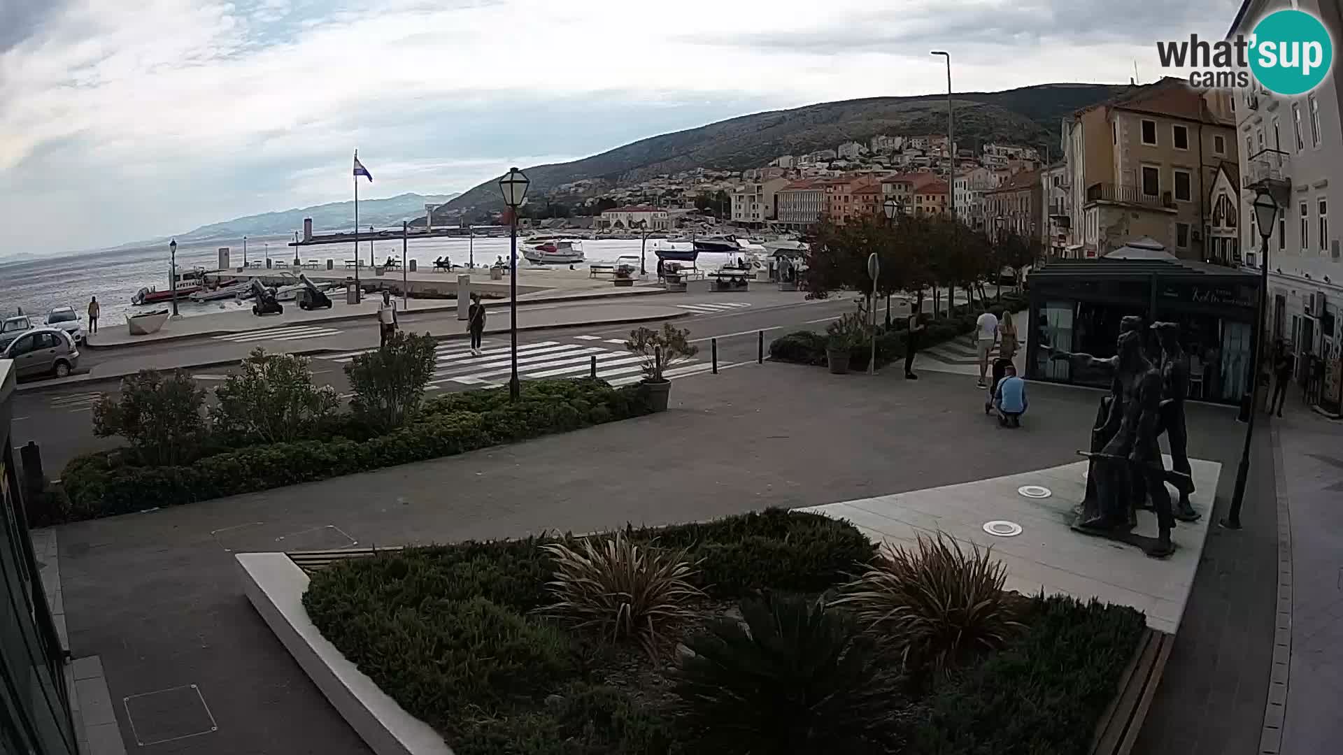 Webcam en vivo Senj riva – paseo marítimo