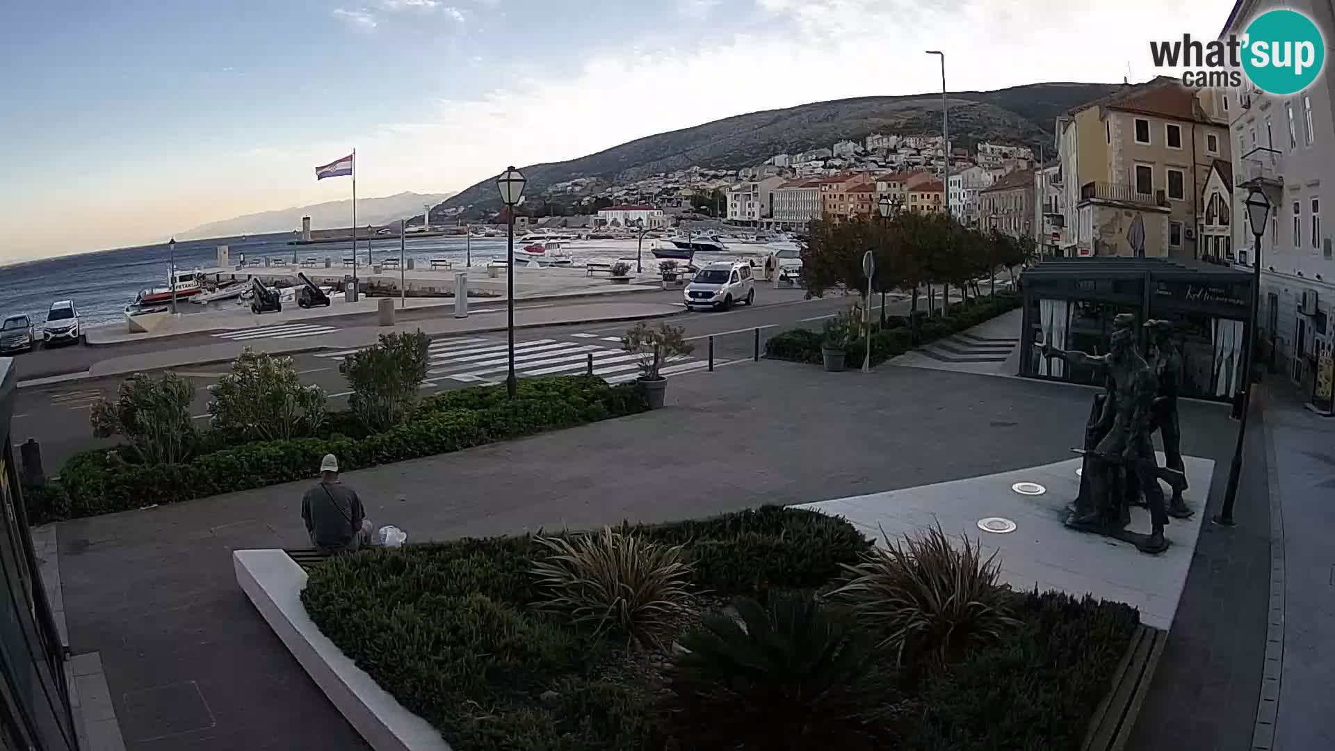 Live webcam Senj riva – seafront – Croatia
