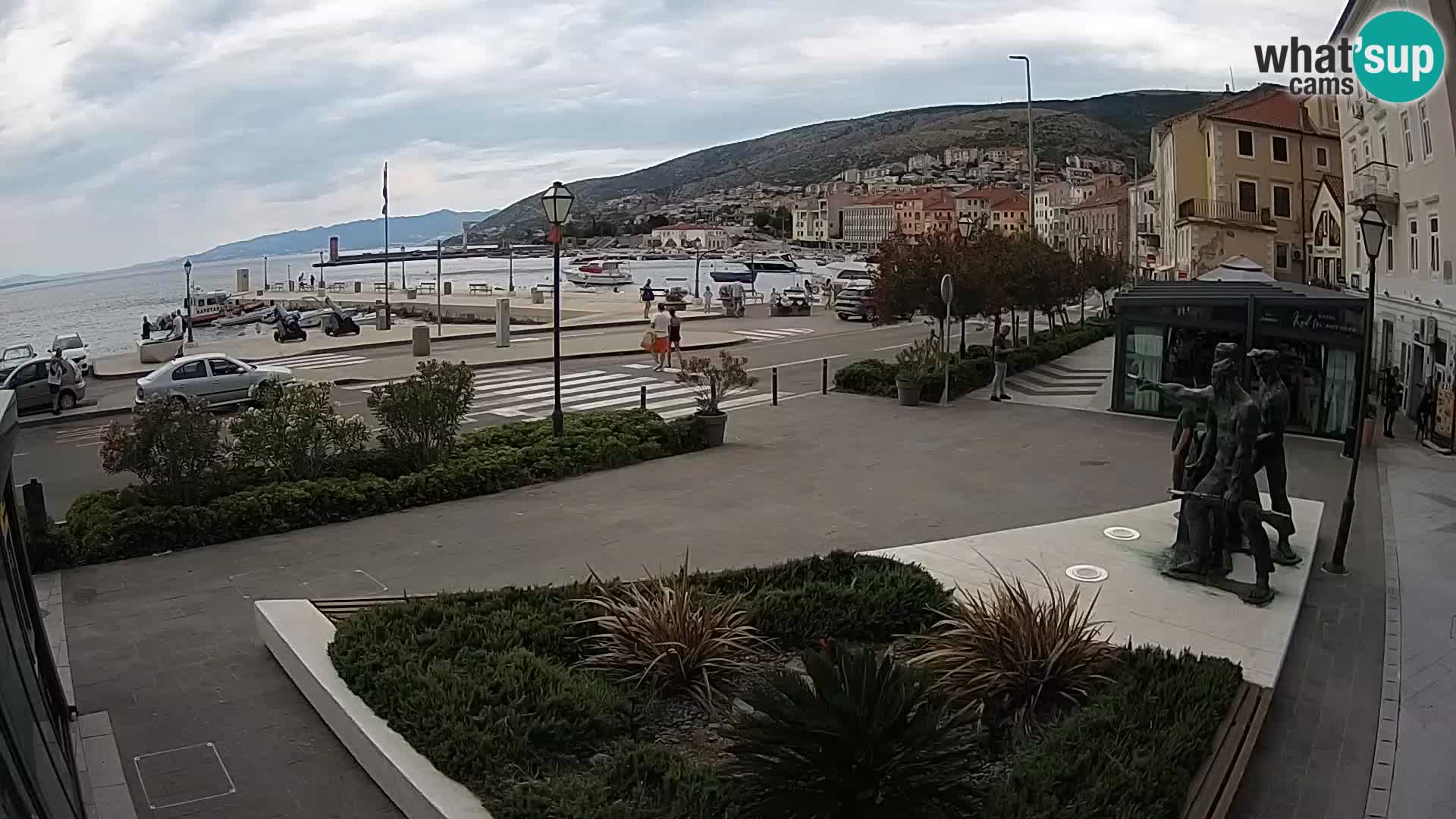 Webcam en vivo Senj riva – paseo marítimo
