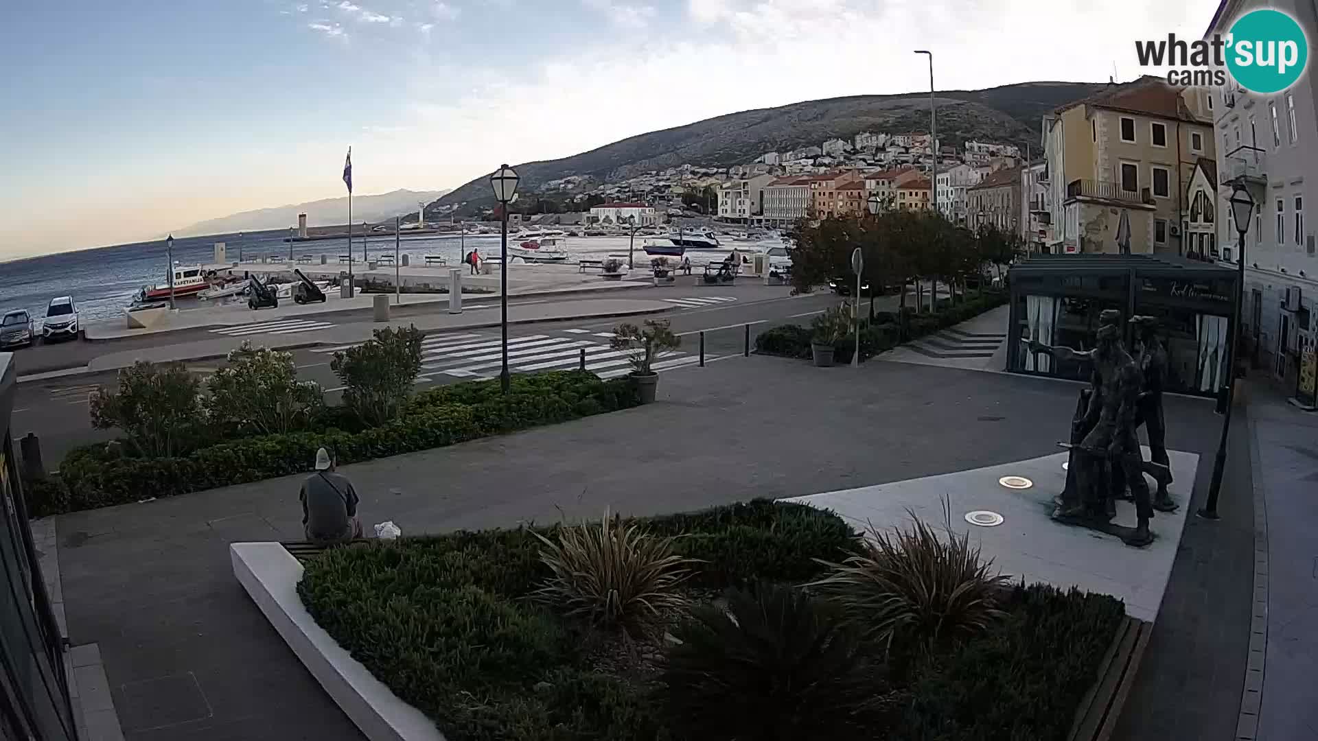 Spletna kamera v živo Senj riva – Hrvaška