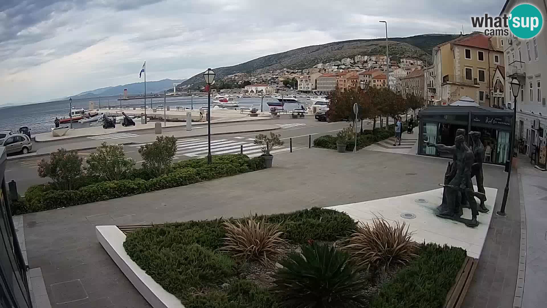 Spletna kamera v živo Senj riva – Hrvaška
